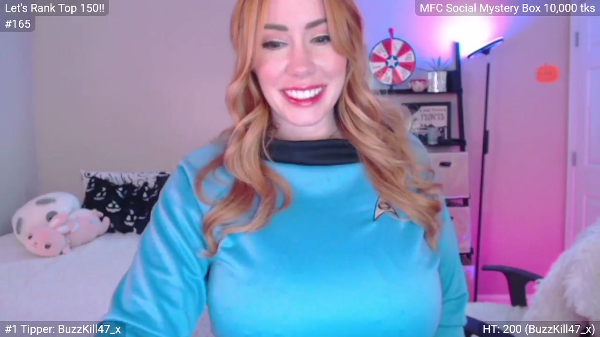 Gallery image thumbnail from MILFMorganRed's myfreecams stream on, 10/24/2025, 02:37 image 8 of 20