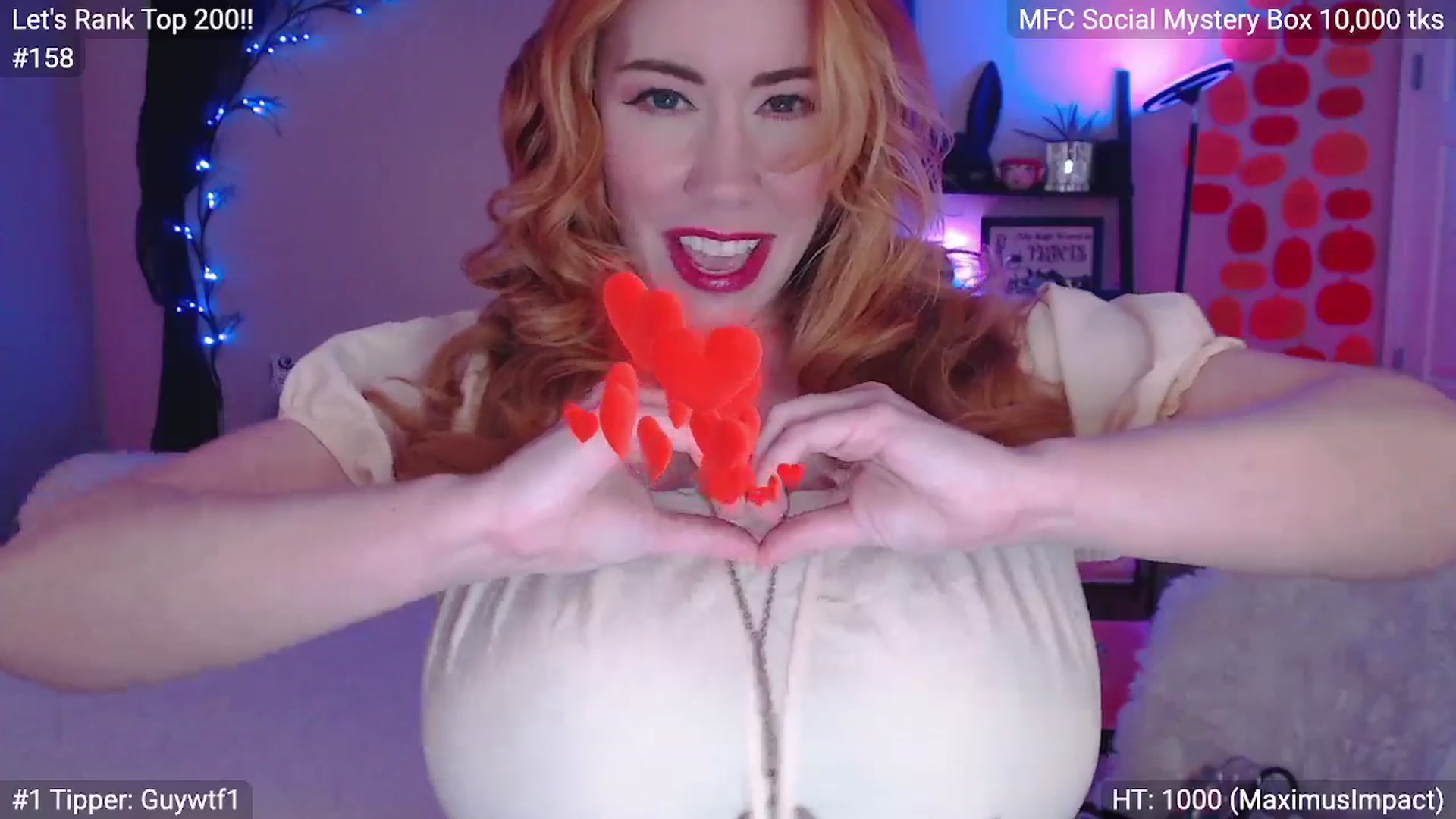 Gallery image thumbnail from MILFMorganRed's myfreecams stream on, 10/31/2025, 02:31 image 9 of 20