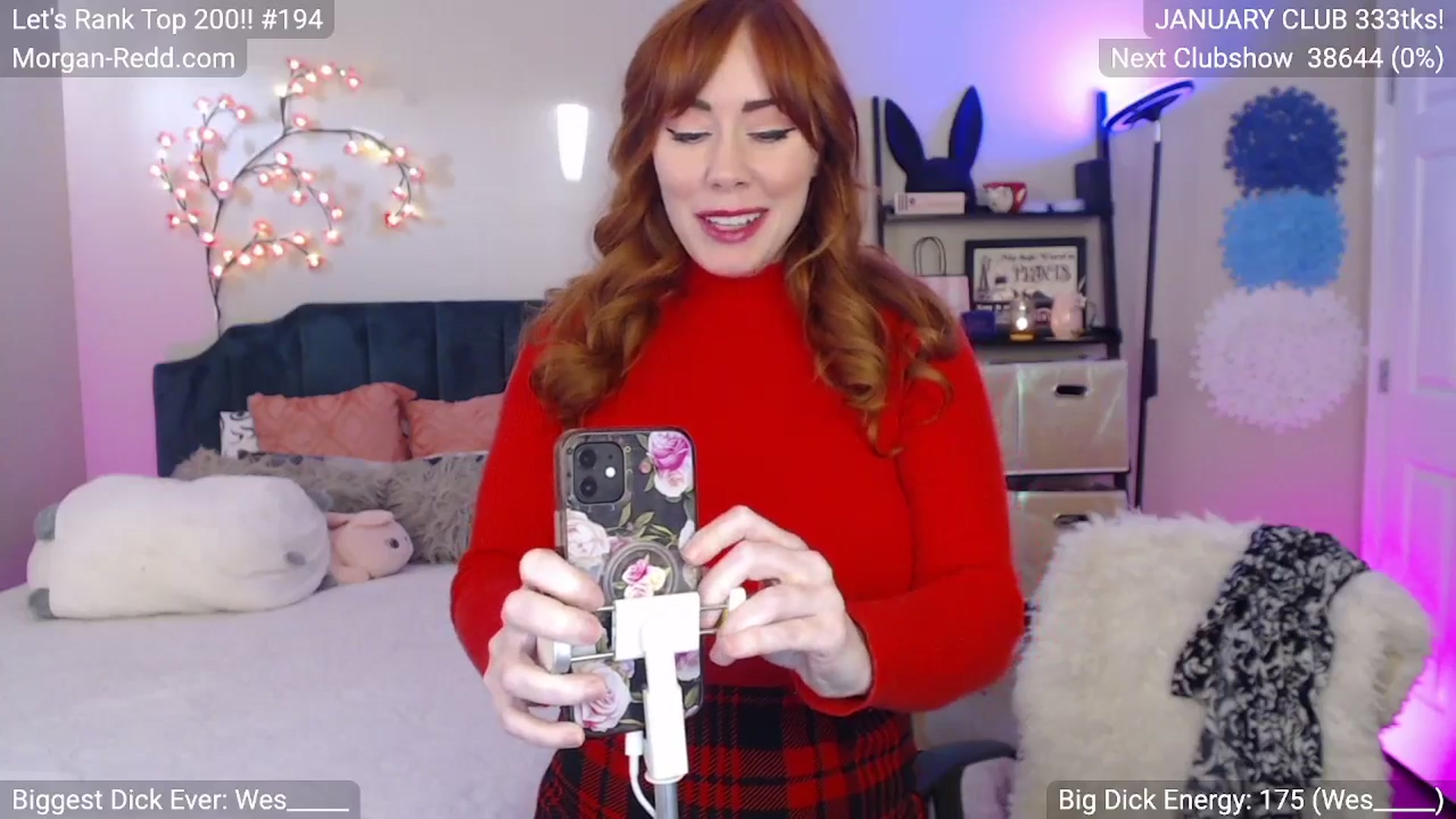 Gallery image thumbnail from MILFMorganRed's myfreecams stream on, 01/16/2026, 22:35 image 9 of 20