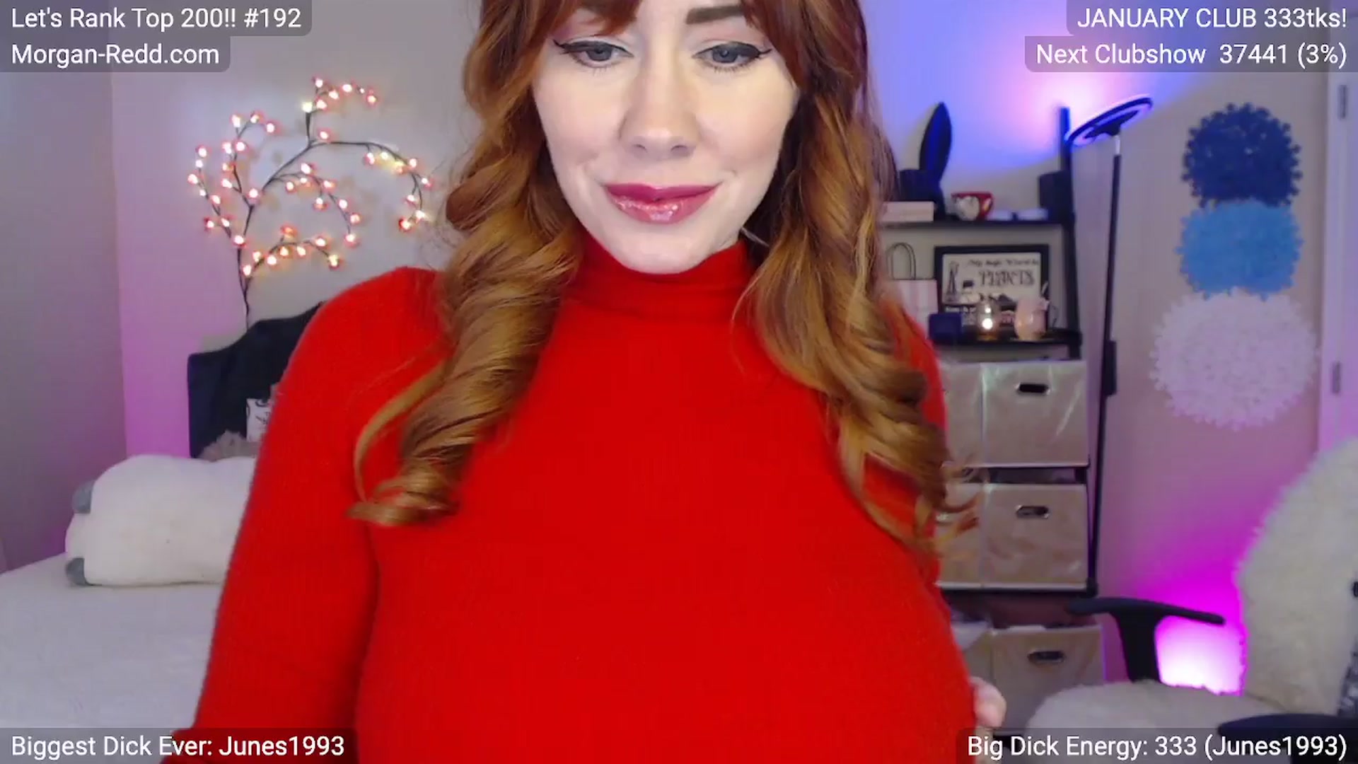 Gallery image thumbnail from MILFMorganRed's myfreecams stream on, 01/16/2026, 22:35 image 19 of 20