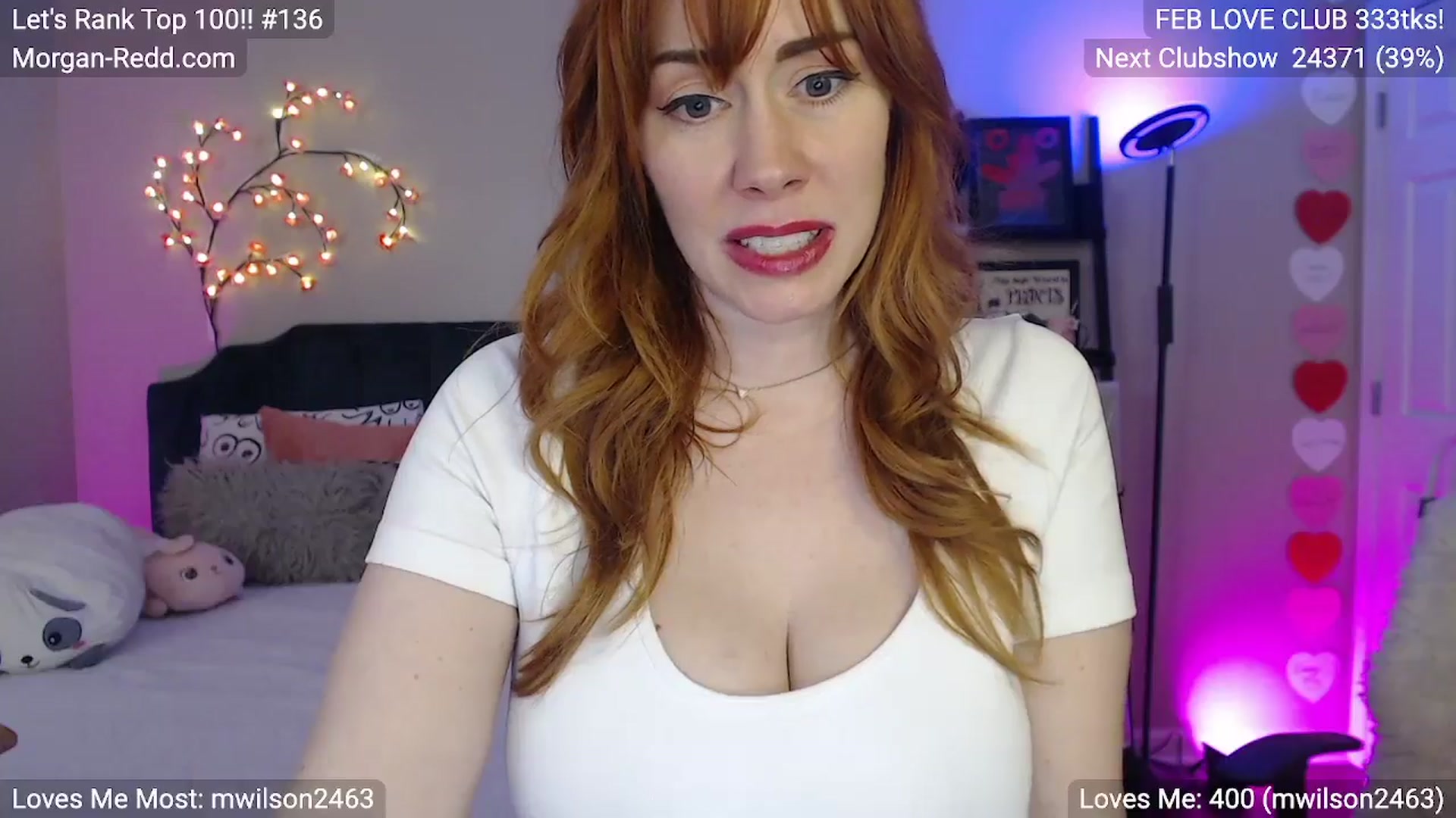 Gallery image thumbnail from MILFMorganRed's myfreecams stream on, 02/03/2026, 01:43 image 19 of 20