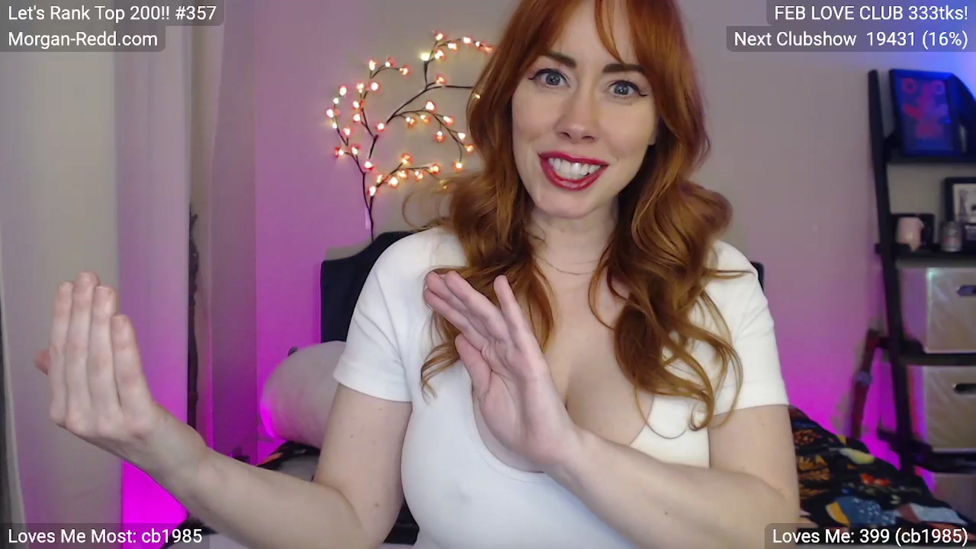 Gallery image thumbnail from MILFMorganRed's myfreecams stream on, 02/07/2026, 03:17 image 1 of 20