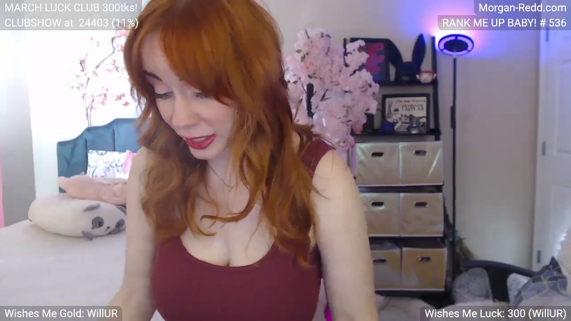 Gallery image thumbnail from MILFMorganRed's myfreecams stream on, 03/05/2026, 21:51 image 15 of 20