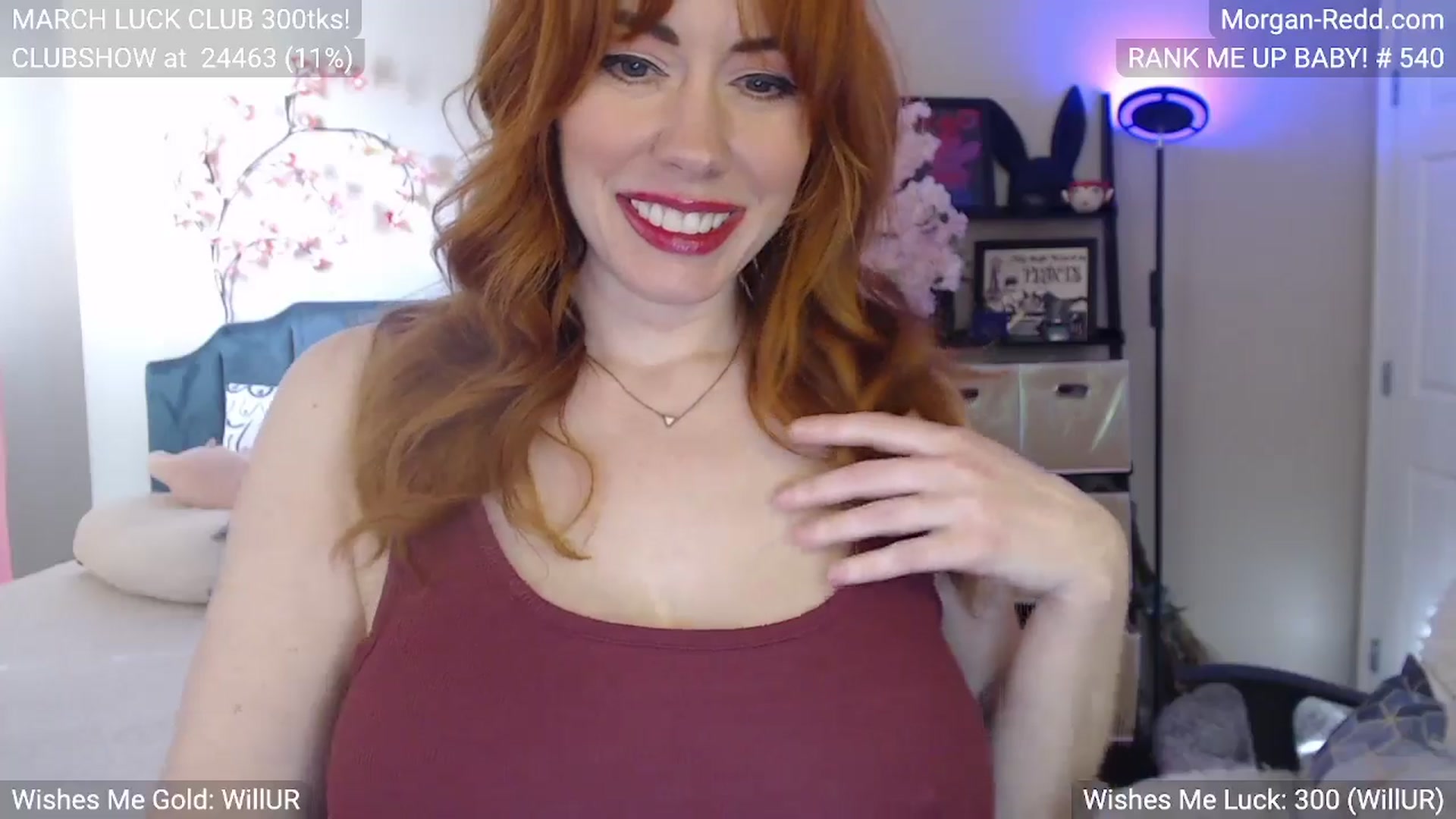 Gallery image thumbnail from MILFMorganRed's myfreecams stream on, 03/05/2026, 21:51 image 14 of 20