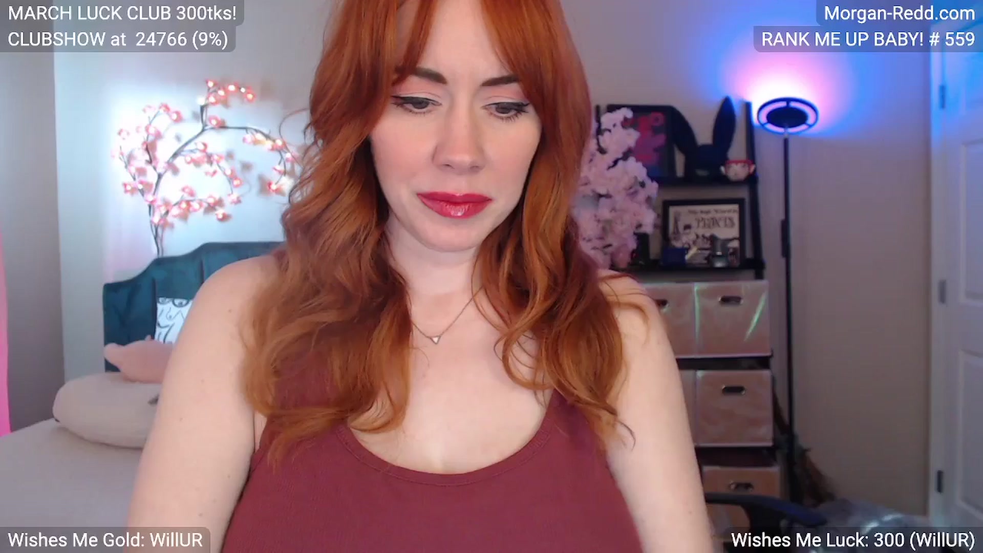 Gallery image thumbnail from MILFMorganRed's myfreecams stream on, 03/05/2026, 21:51 image 7 of 20