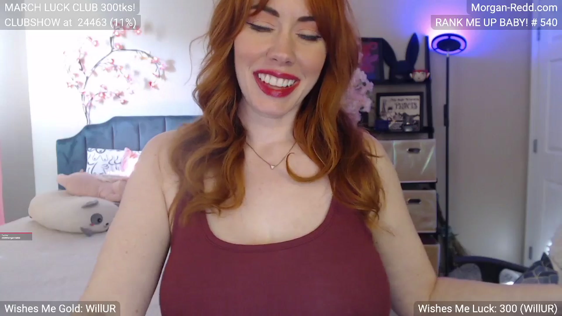 Gallery image thumbnail from MILFMorganRed's myfreecams stream on, 03/05/2026, 21:51 image 13 of 20