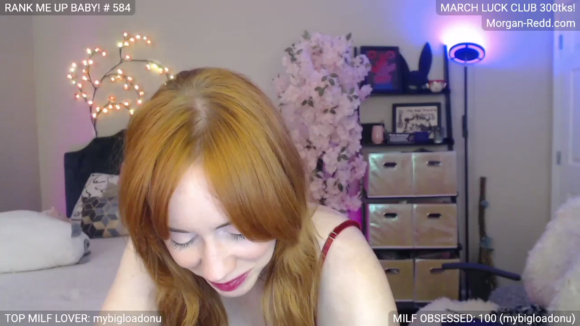 Gallery image thumbnail from MILFMorganRed's myfreecams stream on, 03/30/2026, 24:52 image 3 of 20