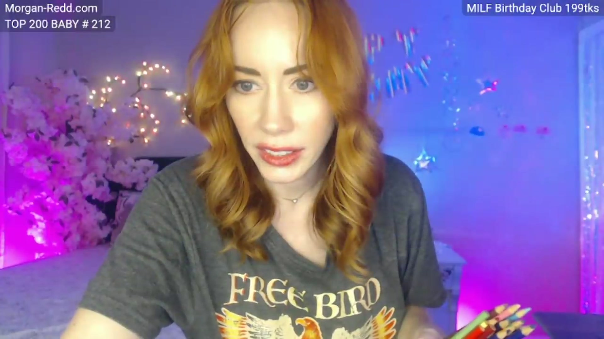 Gallery image thumbnail from MILFMorganRed's myfreecams stream on, 08/05/2026, 04:37 image 6 of 20