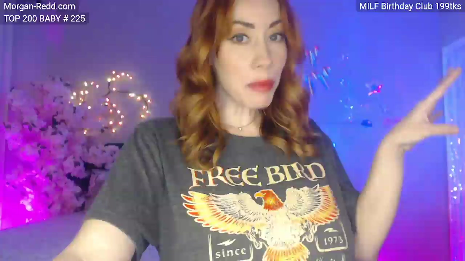 Gallery image thumbnail from MILFMorganRed's myfreecams stream on, 08/05/2026, 04:37 image 1 of 20