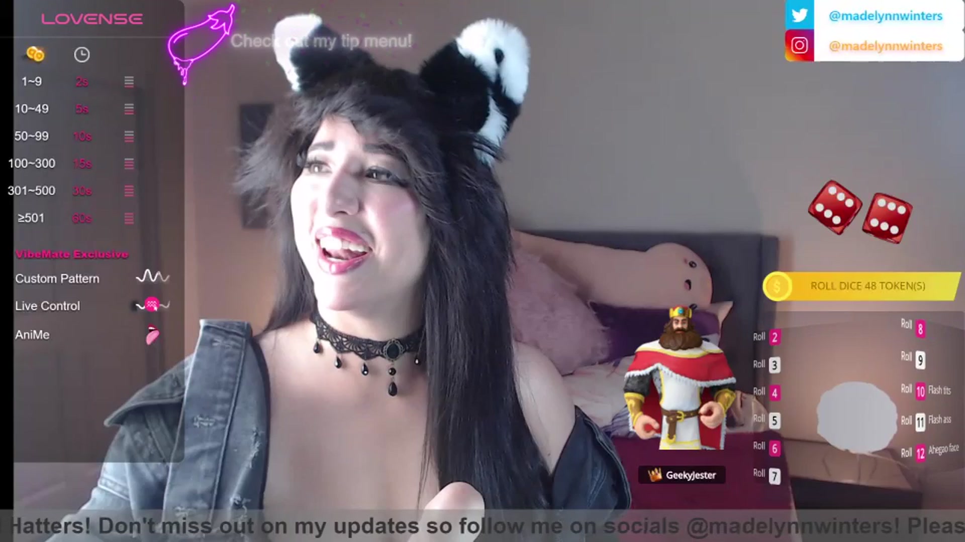 Gallery image thumbnail from MaddyWinters's myfreecams stream on, 11/04/2023, 13:14 image 1 of 20