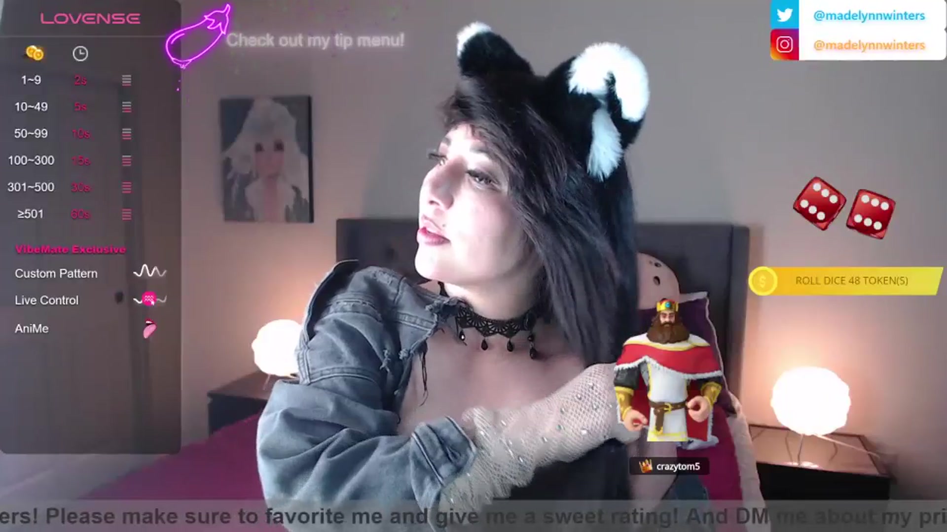 Gallery image thumbnail from MaddyWinters's myfreecams stream on, 11/11/2023, 12:49 image 9 of 20