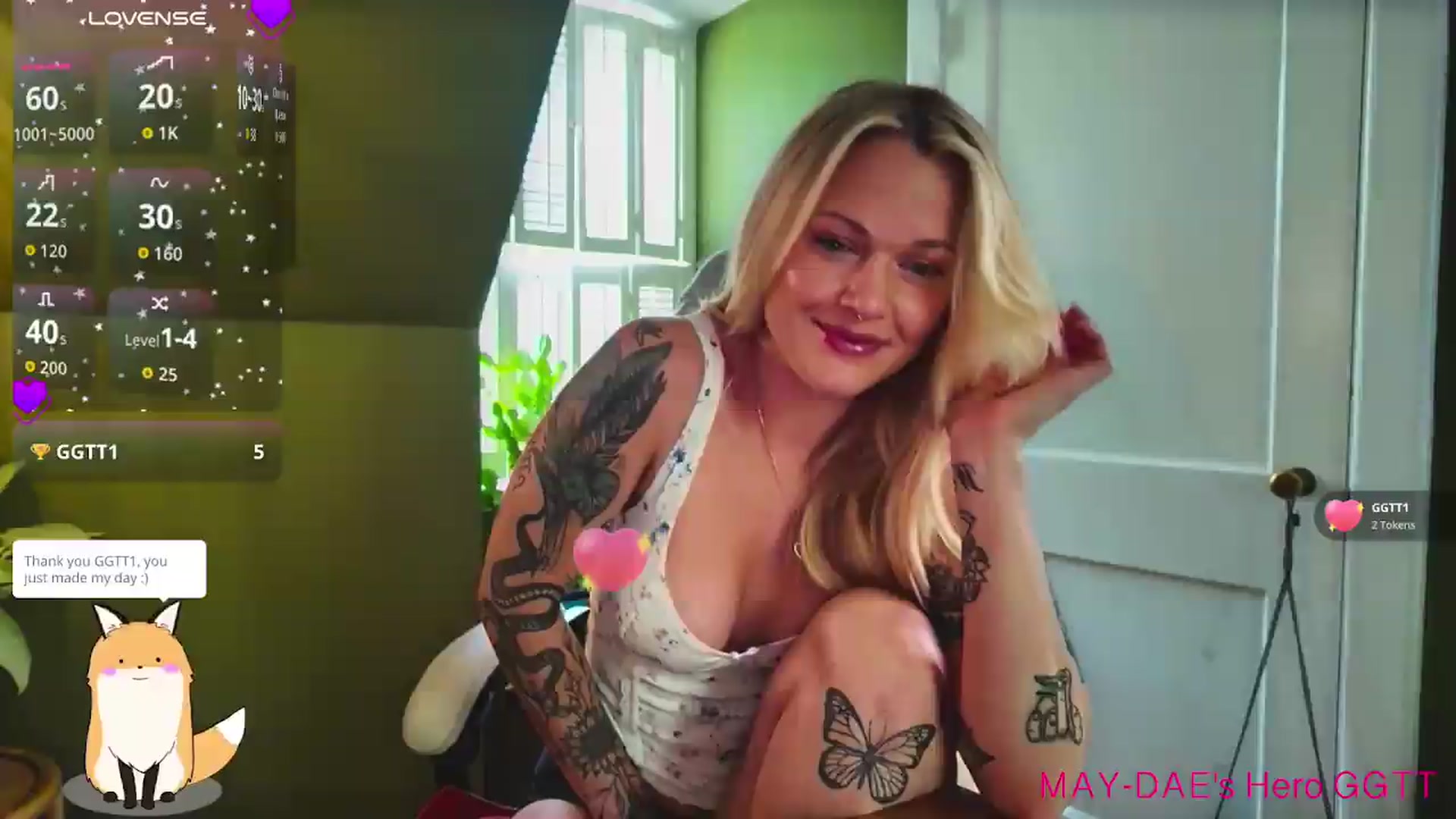 Gallery image thumbnail from MaeDay's myfreecams stream on, 05/21/2026, 16:49 image 1 of 20