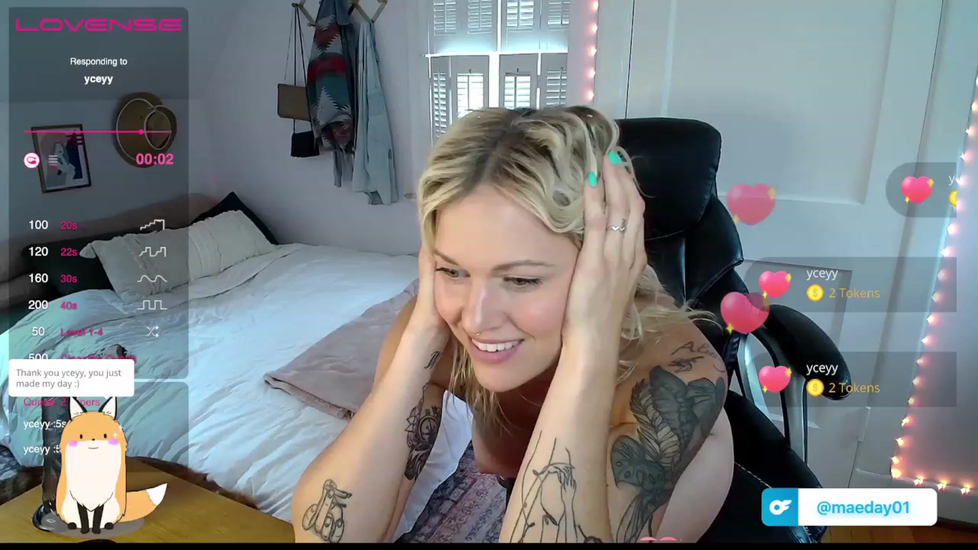 Gallery image thumbnail from MaeDay01's myfreecams stream on, 06/20/2023, 16:37 image 3 of 20