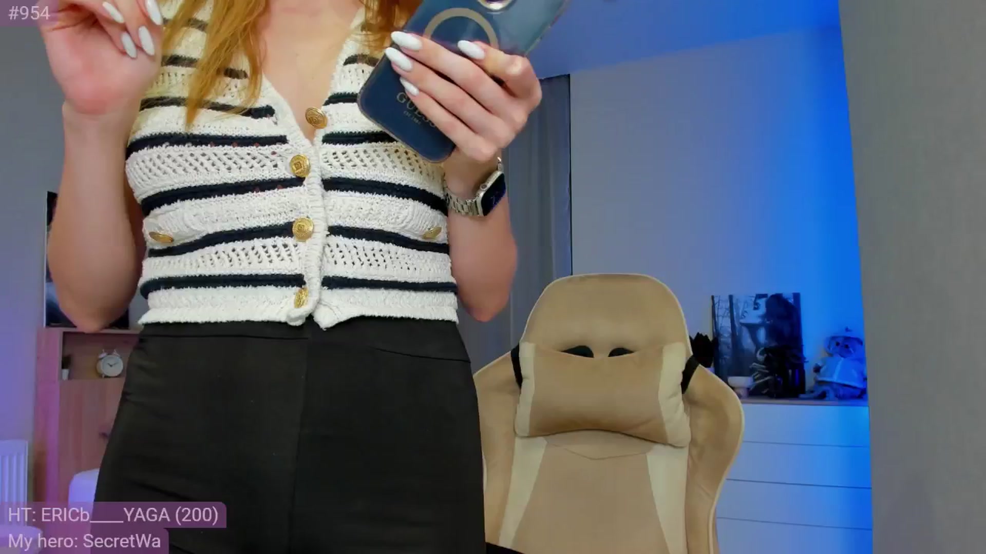 Gallery image thumbnail from Make_my_Luck's myfreecams stream on, 07/31/2024, 20:55 image 13 of 20