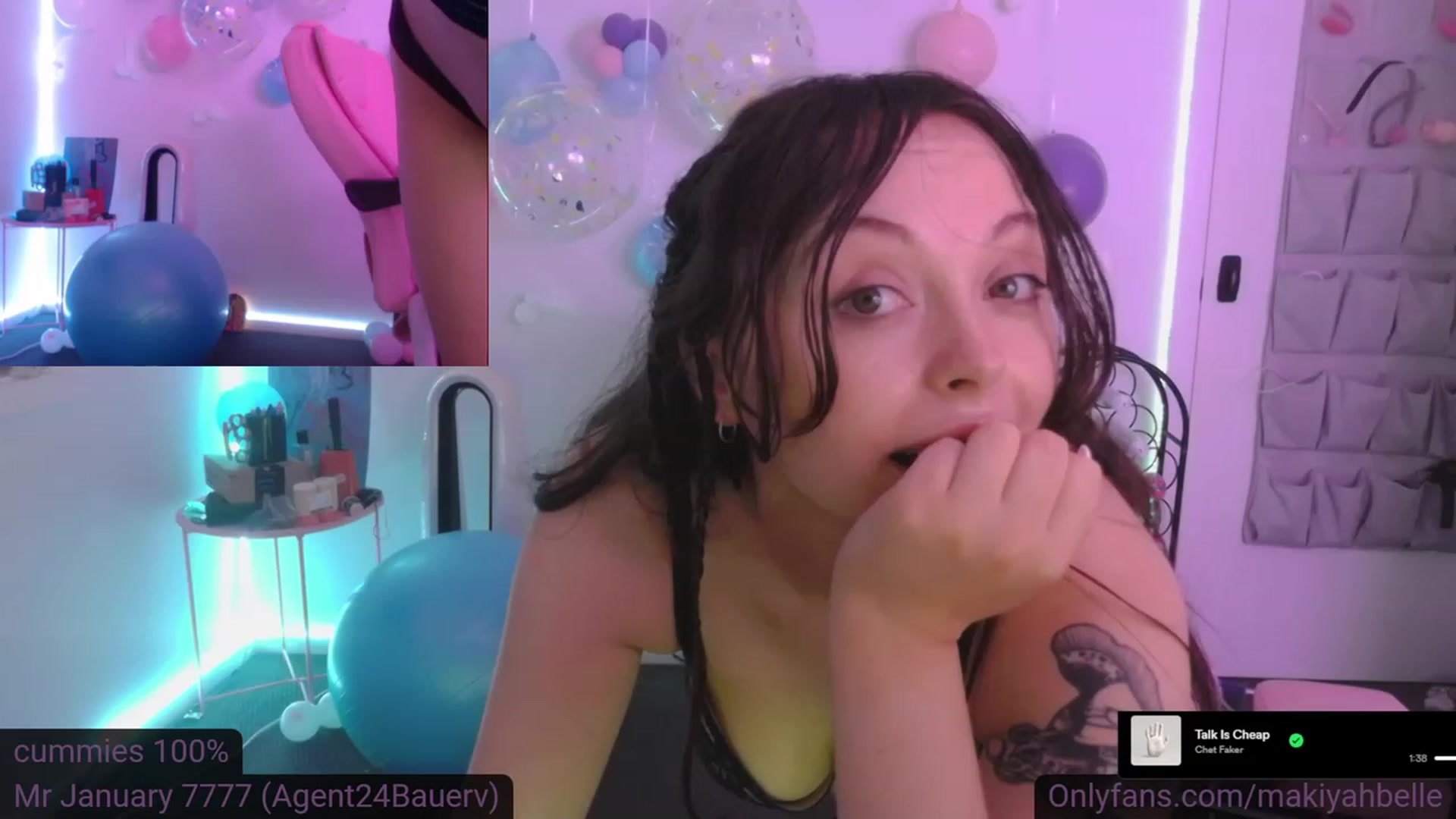Gallery image thumbnail from MakiyahBelle's myfreecams stream on, 01/11/2024, 11:36 image 19 of 20