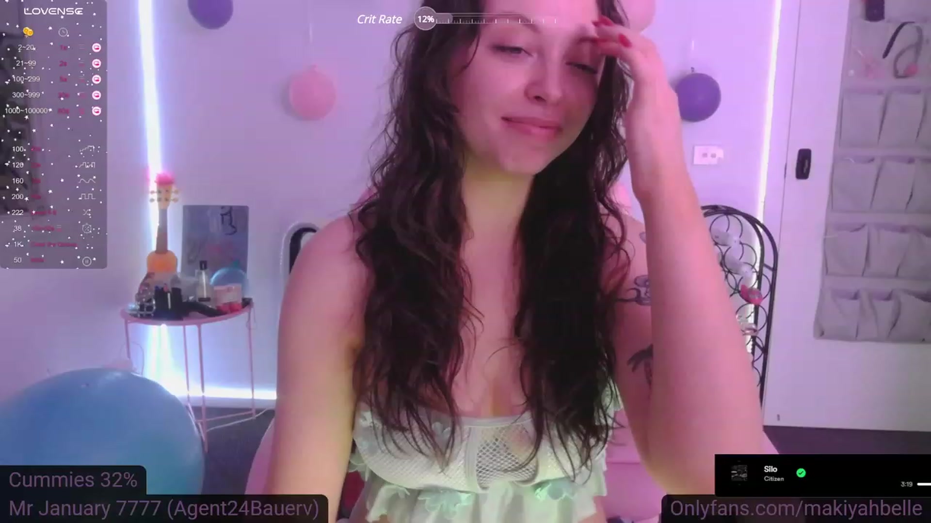 Gallery image thumbnail from MakiyahBelle's myfreecams stream on, 01/21/2024, 11:49 image 16 of 20