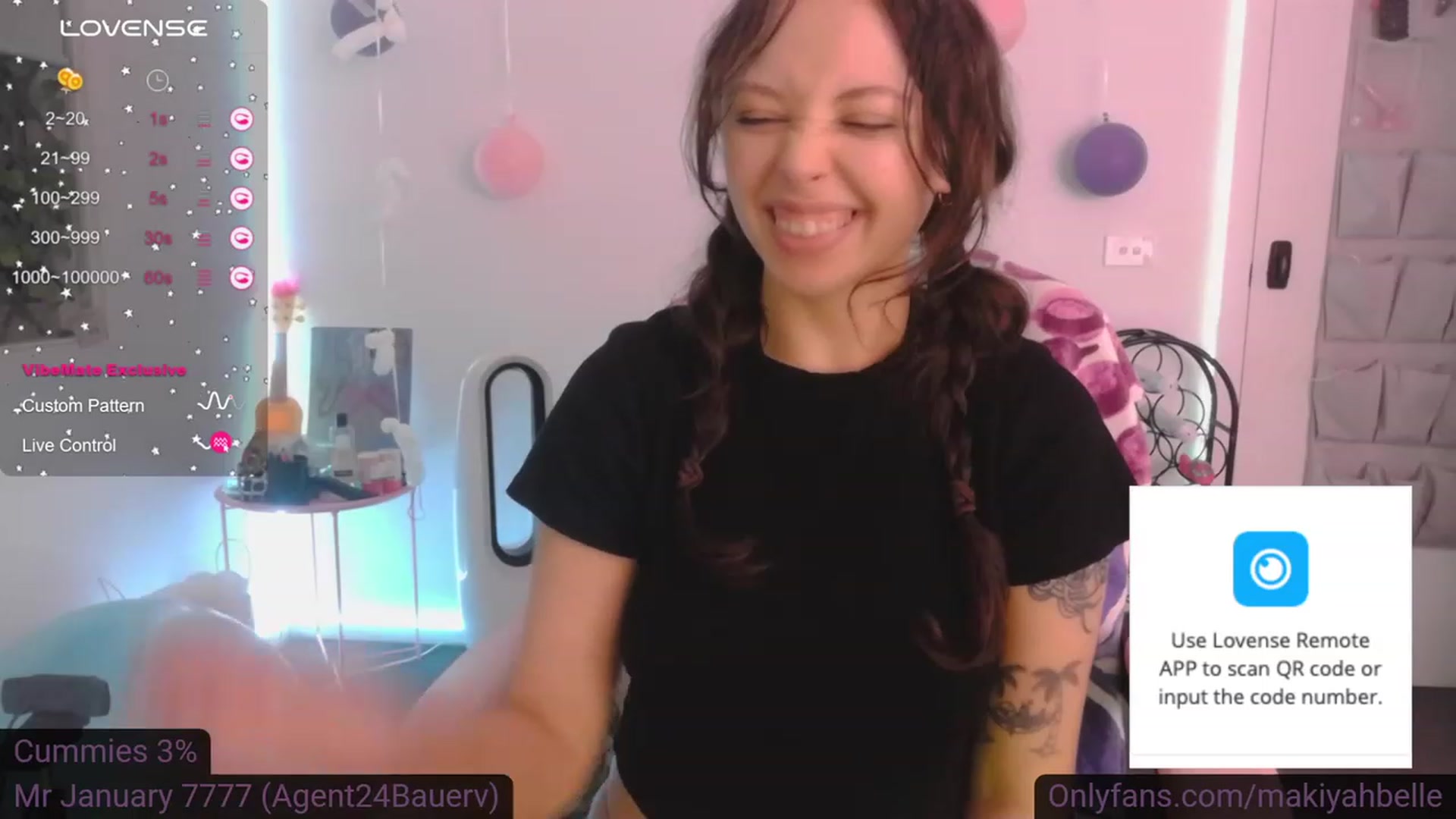 Gallery image thumbnail from MakiyahBelle's myfreecams stream on, 01/23/2024, 11:36 image 8 of 20