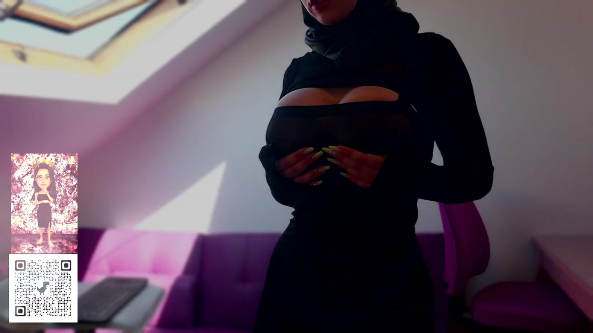 Gallery image thumbnail from Malika33's myfreecams stream on, 06/04/2023, 11:47 image 14 of 20