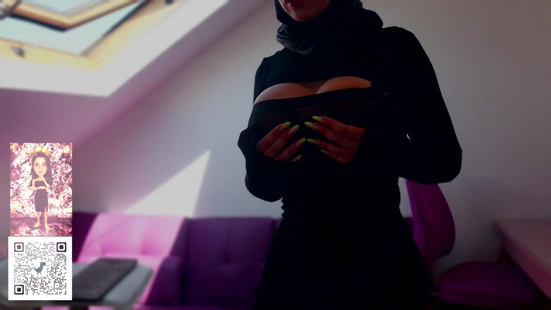 Gallery image thumbnail from Malika33's myfreecams stream on, 06/04/2023, 11:47 image 3 of 20