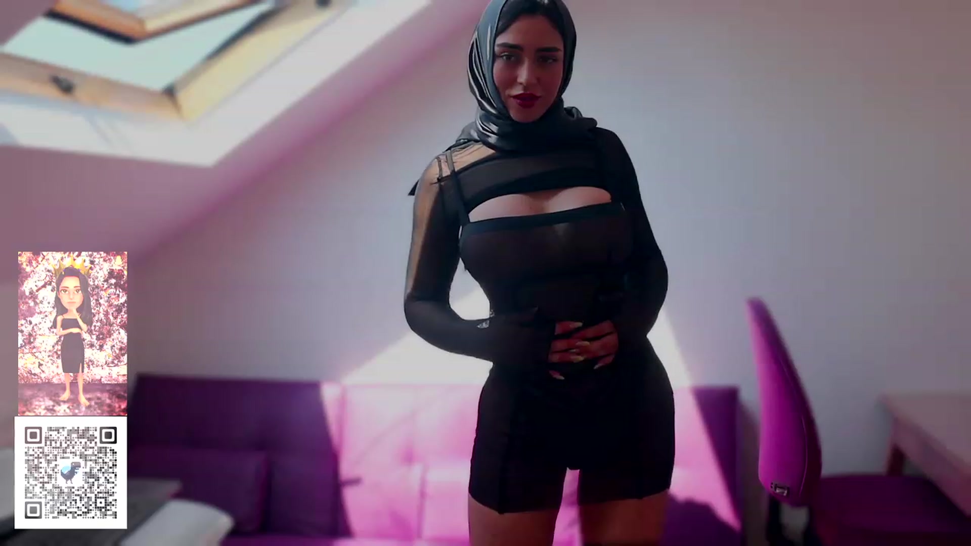 Gallery image thumbnail from Malika33's myfreecams stream on, 06/04/2023, 14:29 image 11 of 20
