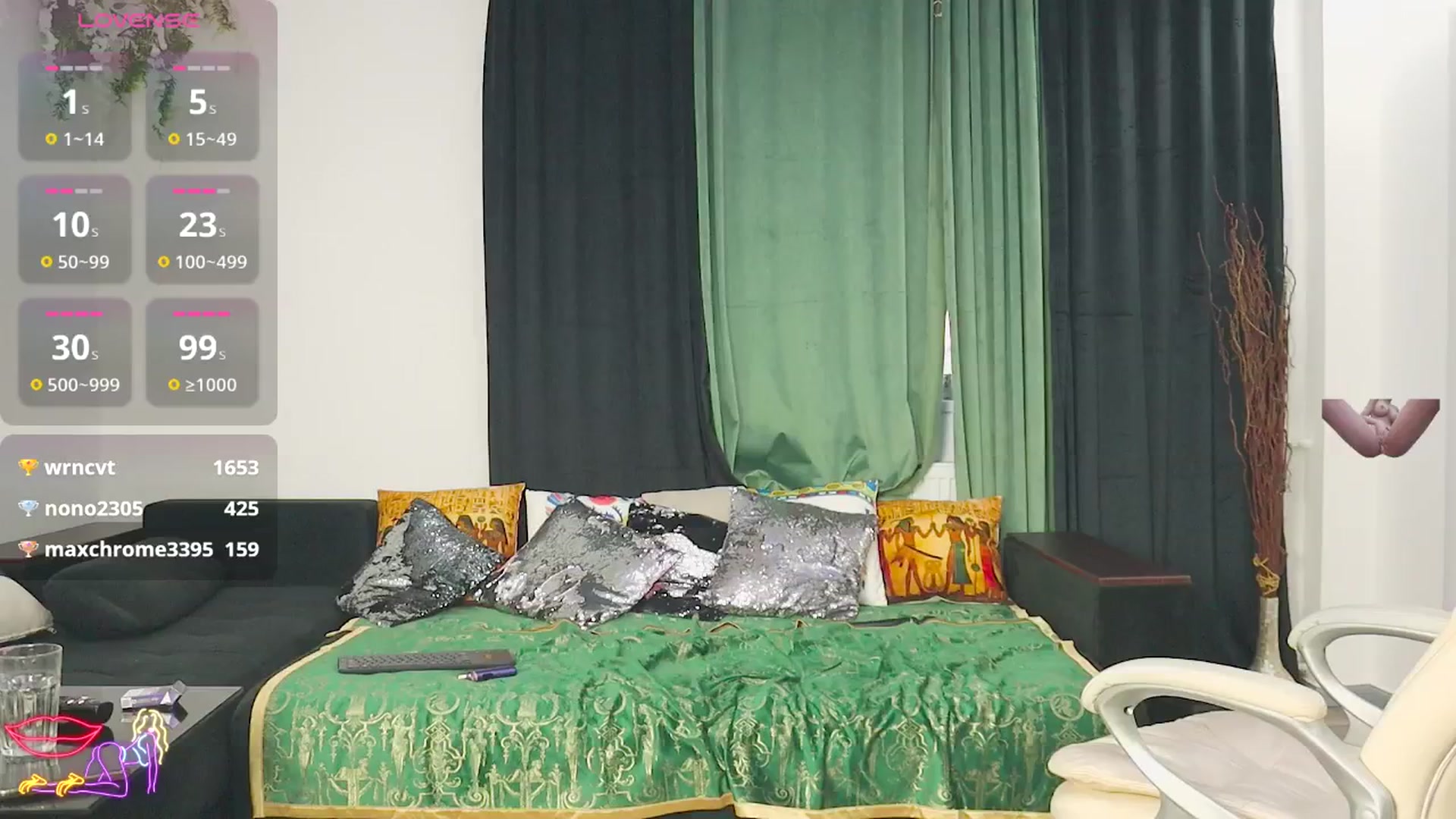 Gallery image thumbnail from Malika33's myfreecams stream on, 09/24/2024, 17:31 image 11 of 20