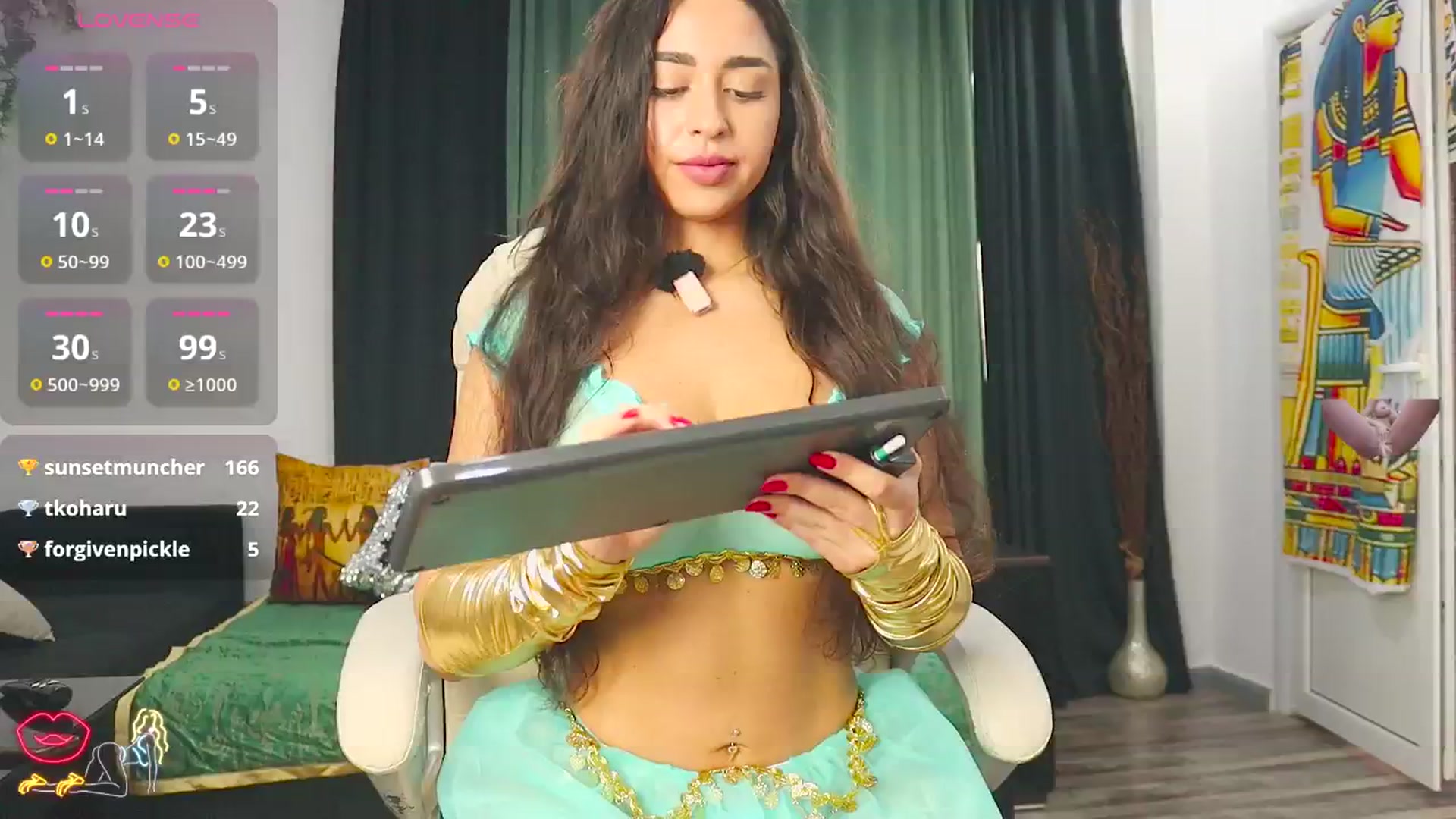 Gallery image thumbnail from Malika33's myfreecams stream on, 09/26/2024, 15:51 image 6 of 20