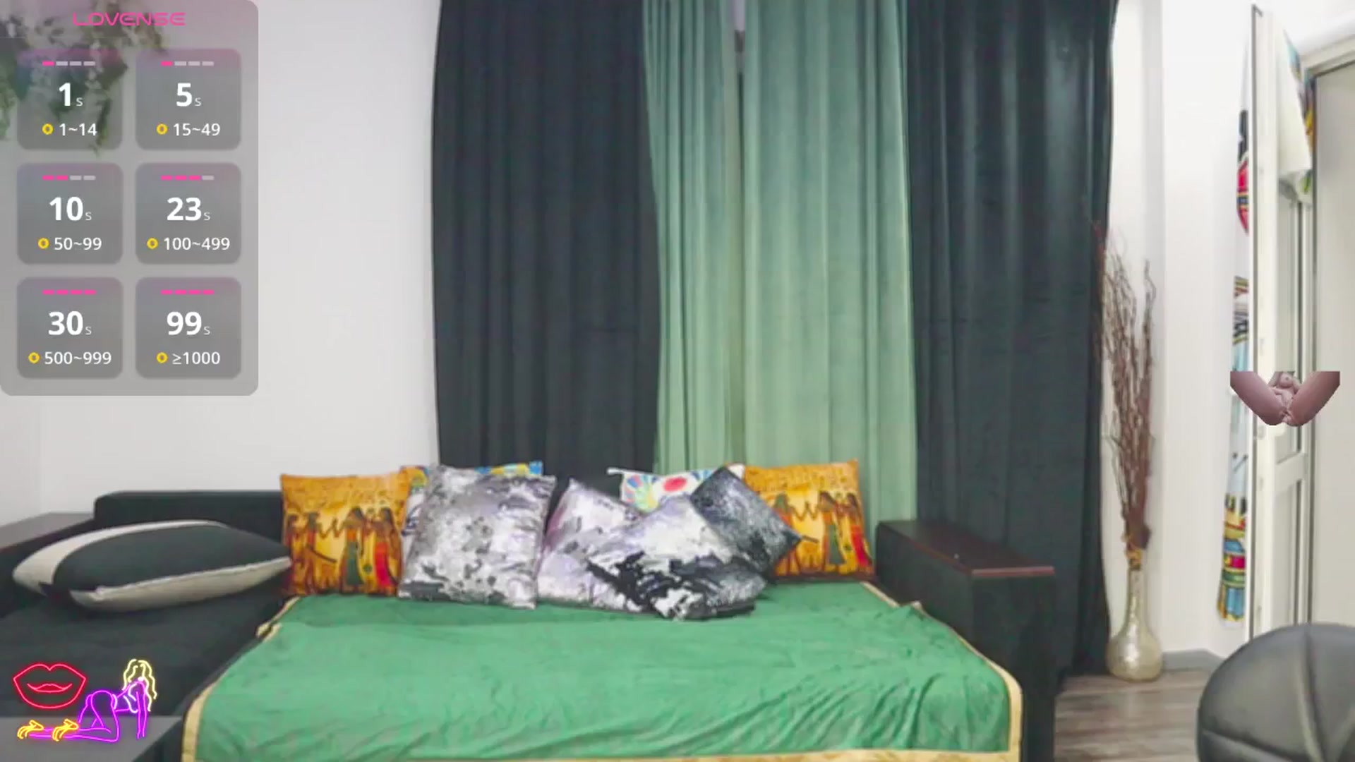 Gallery image thumbnail from Malika33's myfreecams stream on, 10/04/2024, 17:00 image 10 of 20