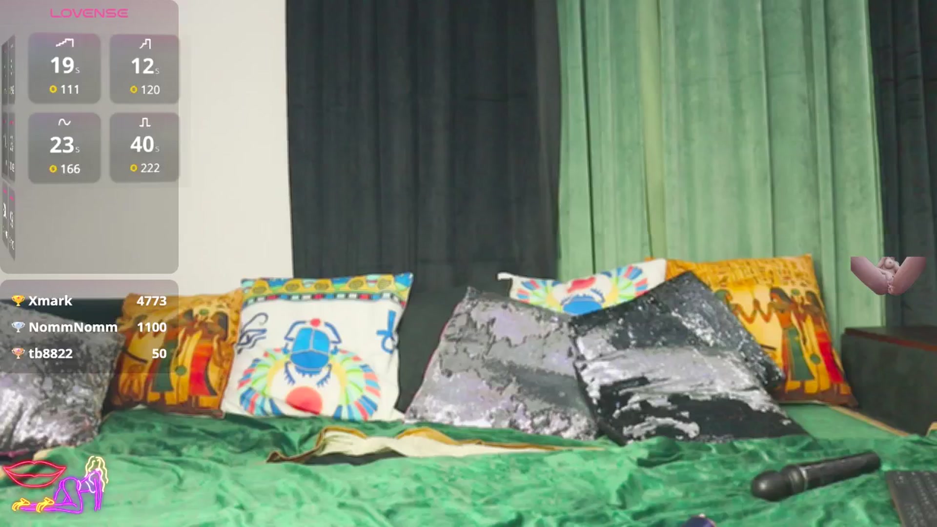 Gallery image thumbnail from Malika33's myfreecams stream on, 10/04/2024, 18:42 image 15 of 20