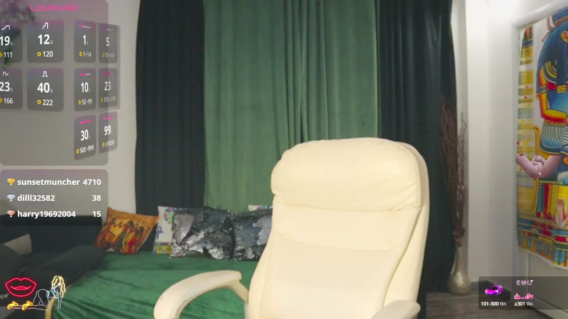 Gallery image thumbnail from Malika33's myfreecams stream on, 11/01/2024, 20:52 image 13 of 20