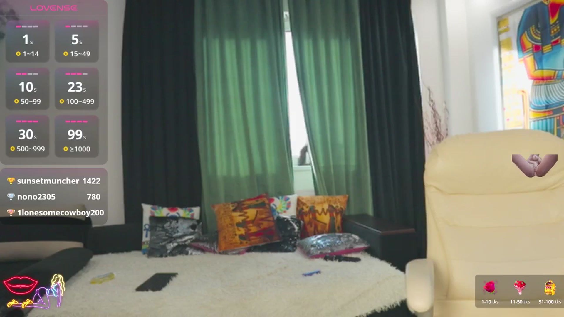 Gallery image thumbnail from Malika33's myfreecams stream on, 11/09/2024, 13:46 image 17 of 20
