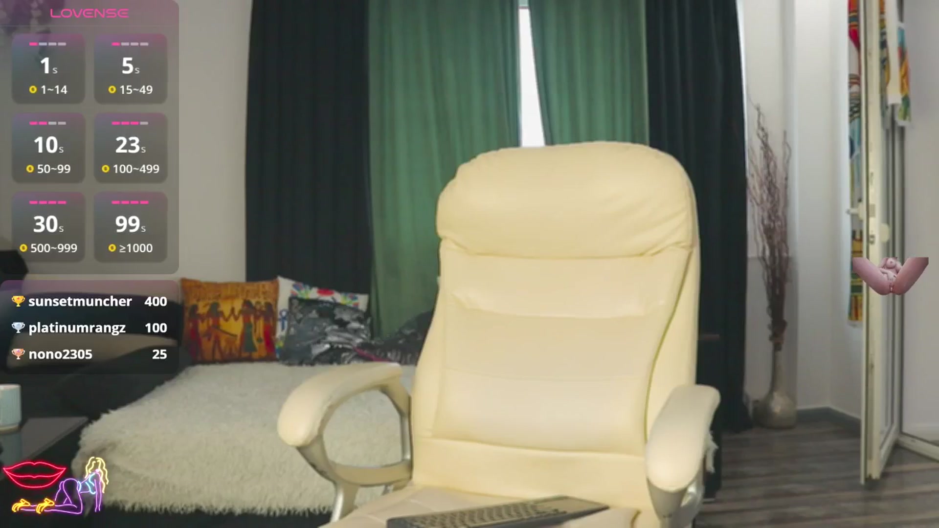 Gallery image thumbnail from Malika33's myfreecams stream on, 11/09/2024, 13:46 image 8 of 20