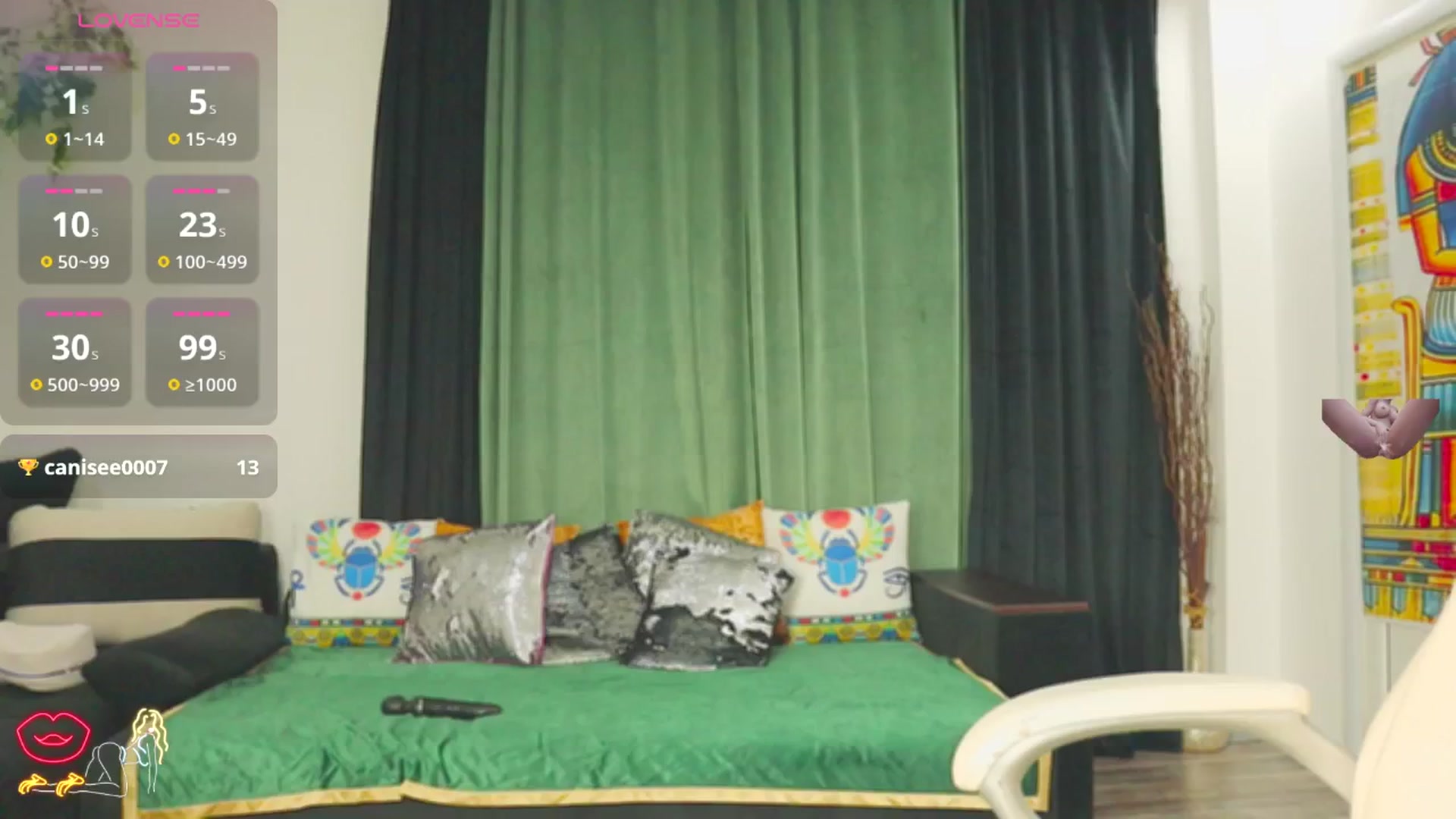 Gallery image thumbnail from Malika33's myfreecams stream on, 11/13/2024, 19:08 image 11 of 20