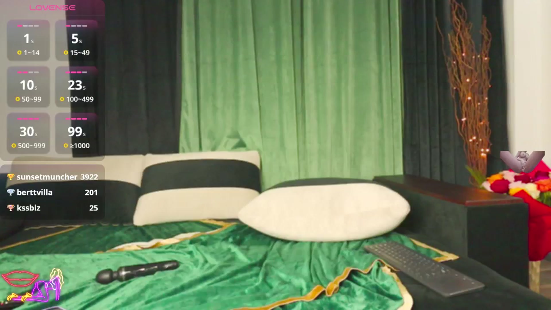 Gallery image thumbnail from Malika33's myfreecams stream on, 12/05/2024, 19:41 image 20 of 20