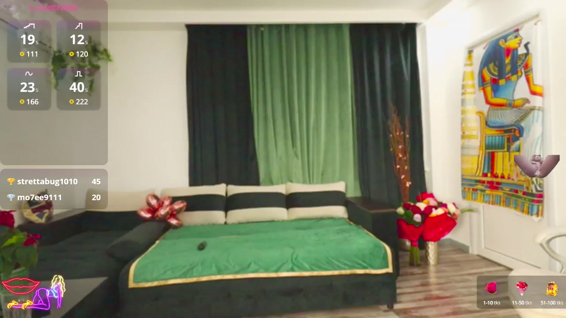 Gallery image thumbnail from Malika33's myfreecams stream on, 12/16/2024, 18:40 image 9 of 20