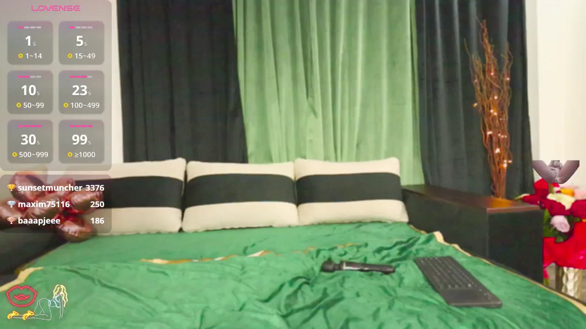 Gallery image thumbnail from Malika33's myfreecams stream on, 12/16/2024, 21:29 image 8 of 20