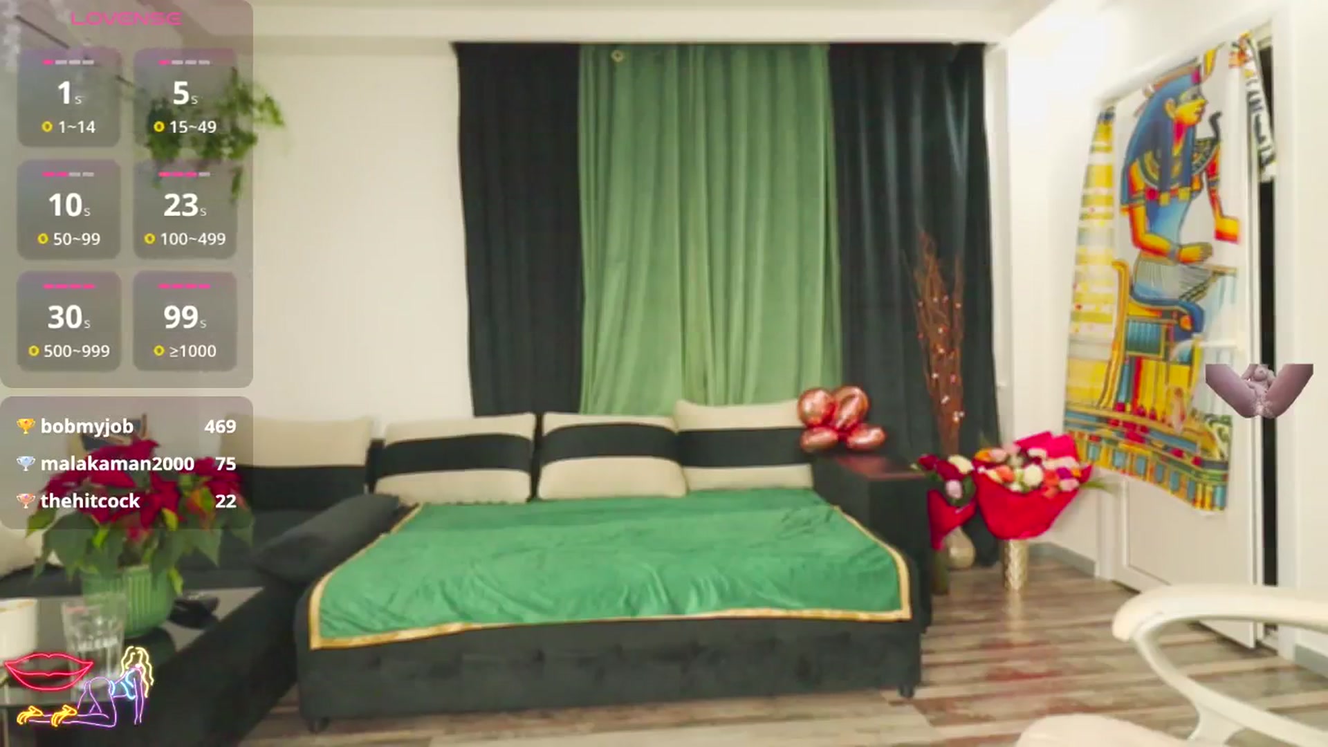 Gallery image thumbnail from Malika33's myfreecams stream on, 12/17/2024, 19:11 image 12 of 20