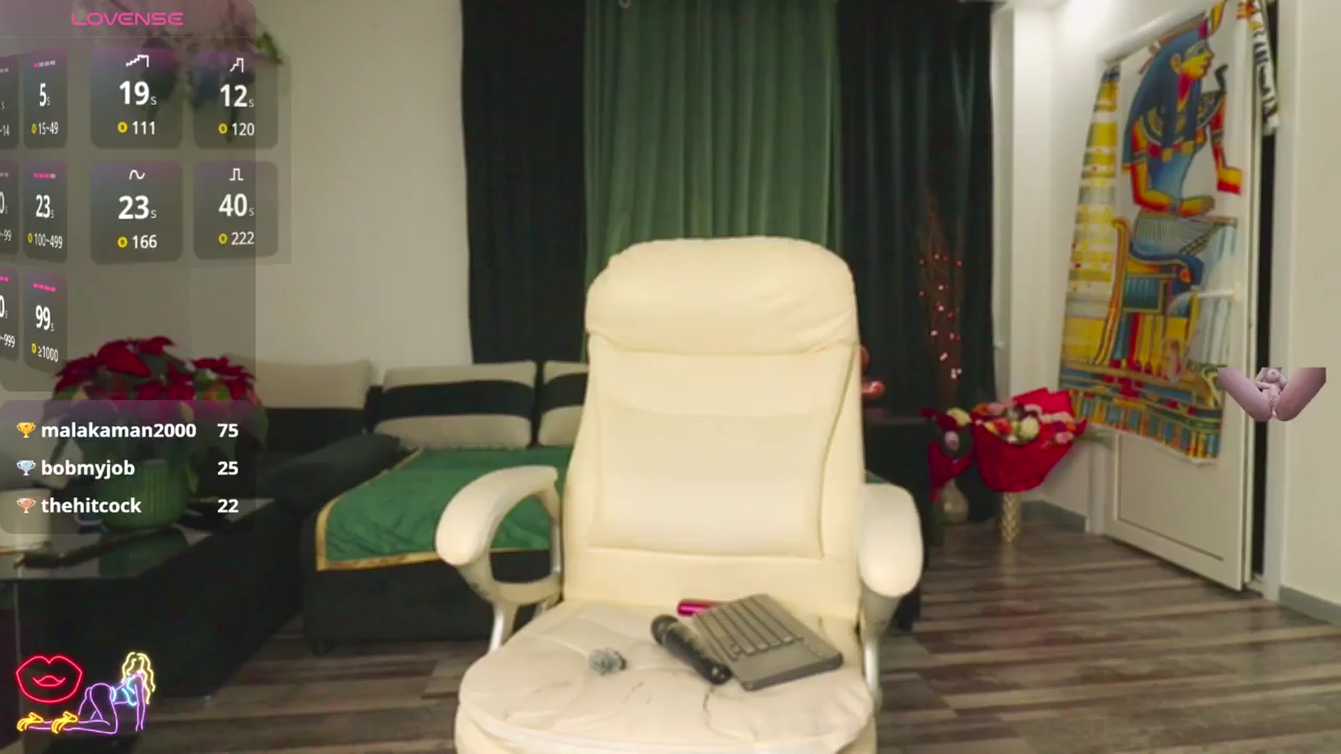 Gallery image thumbnail from Malika33's myfreecams stream on, 12/17/2024, 19:11 image 1 of 20