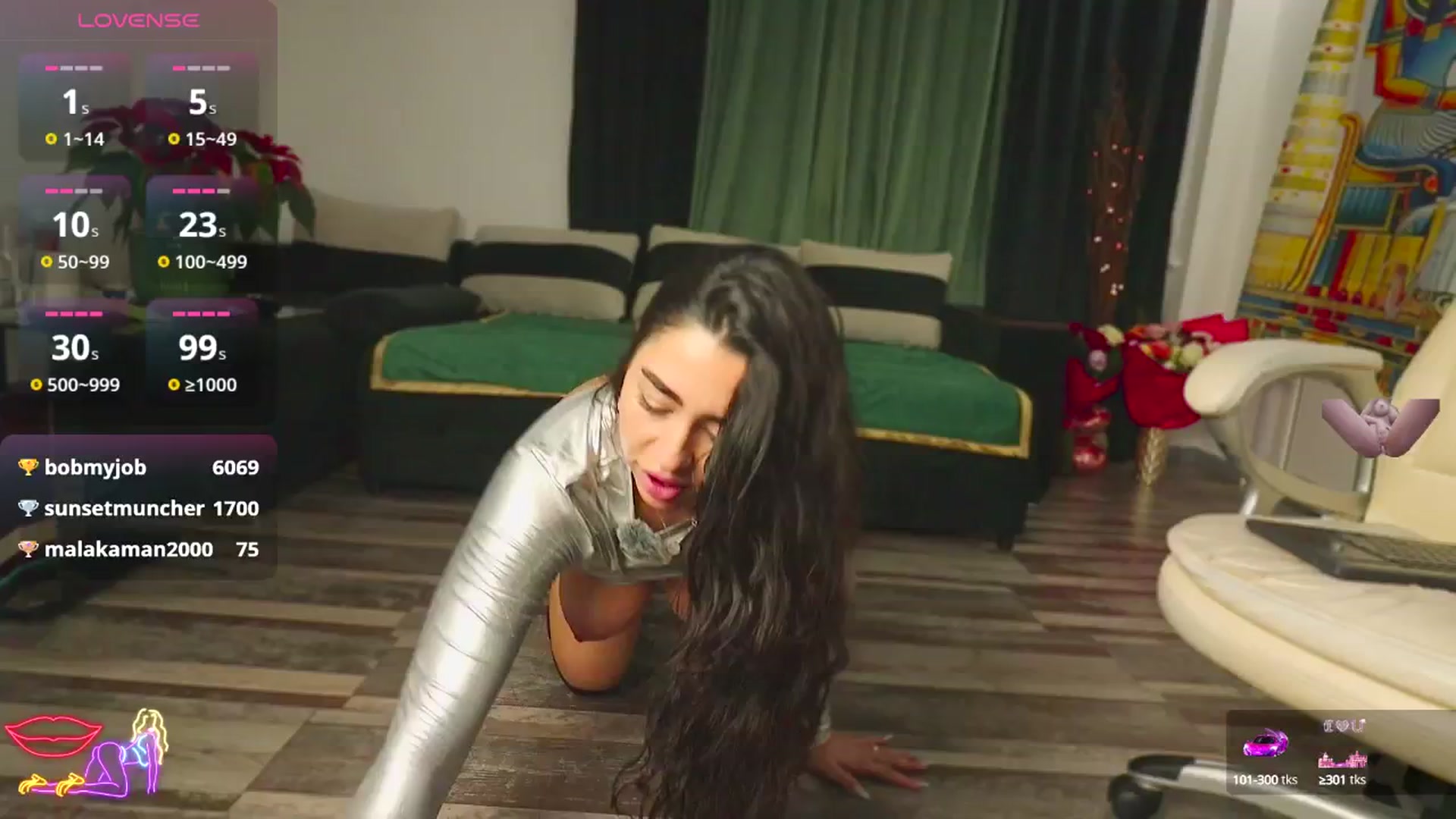 Gallery image thumbnail from Malika33's myfreecams stream on, 12/17/2024, 20:36 image 14 of 20