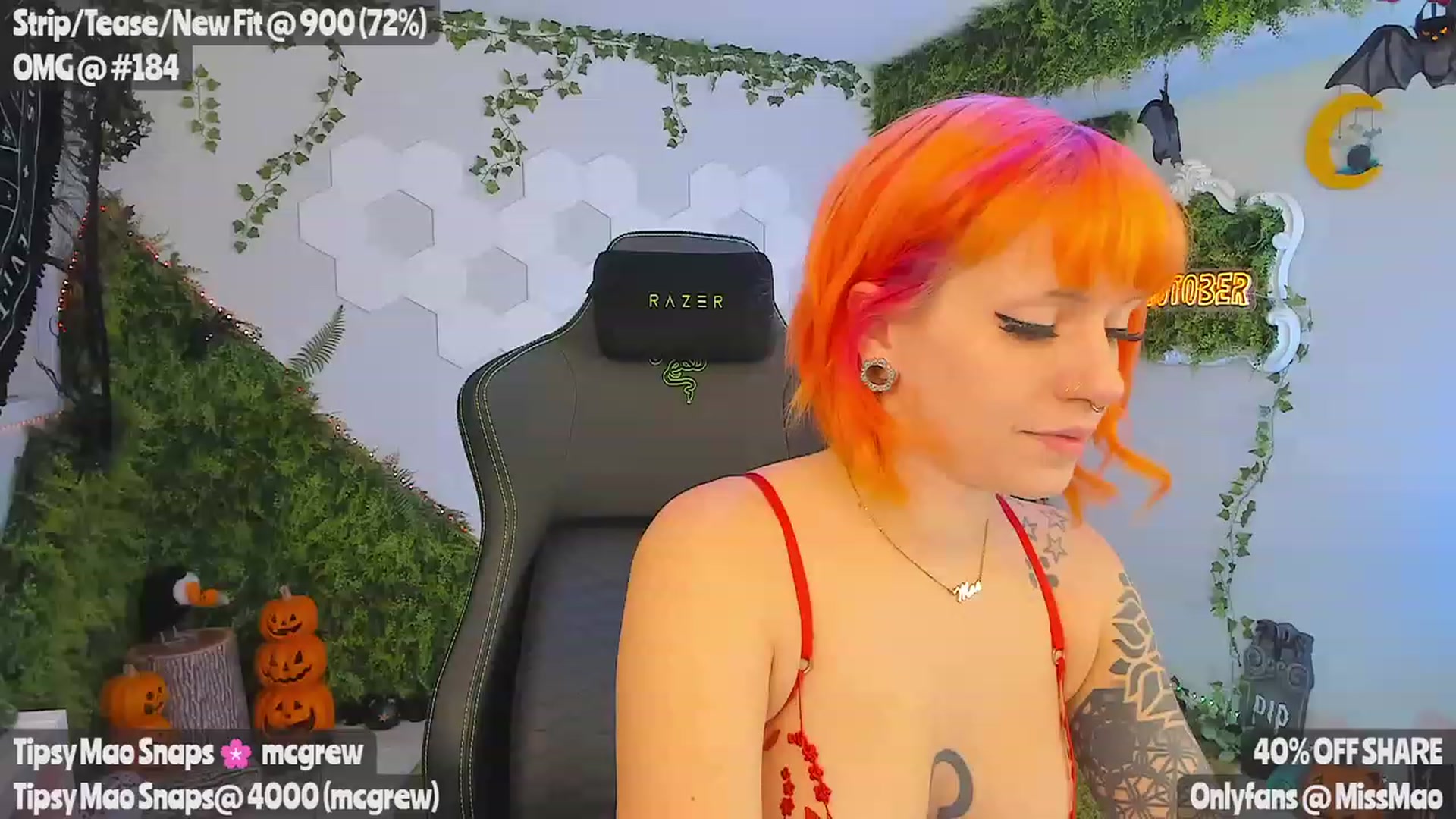 Gallery image thumbnail from Maolloween's myfreecams stream on, 11/01/2023, 02:07 image 10 of 20