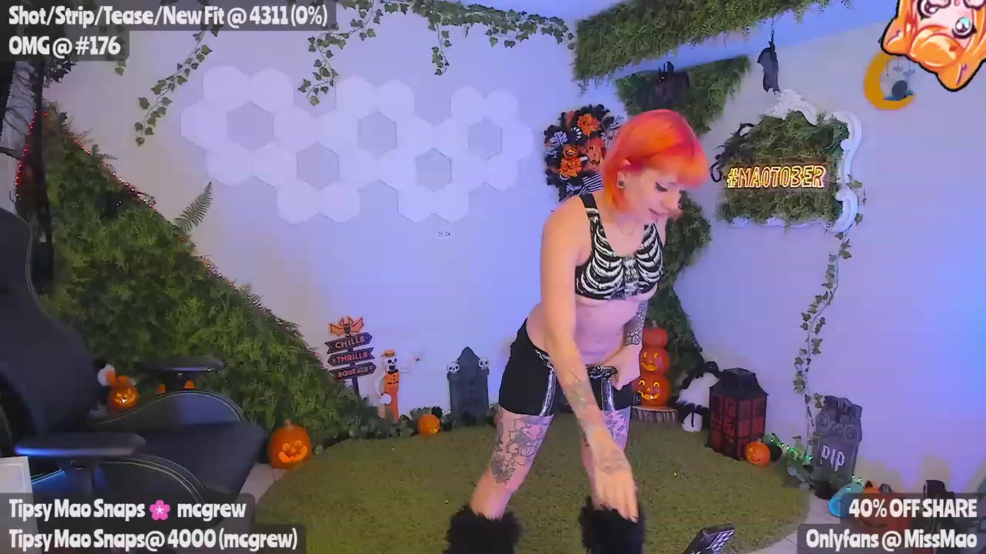 Gallery image thumbnail from Maolloween's myfreecams stream on, 11/01/2023, 05:14 image 13 of 20