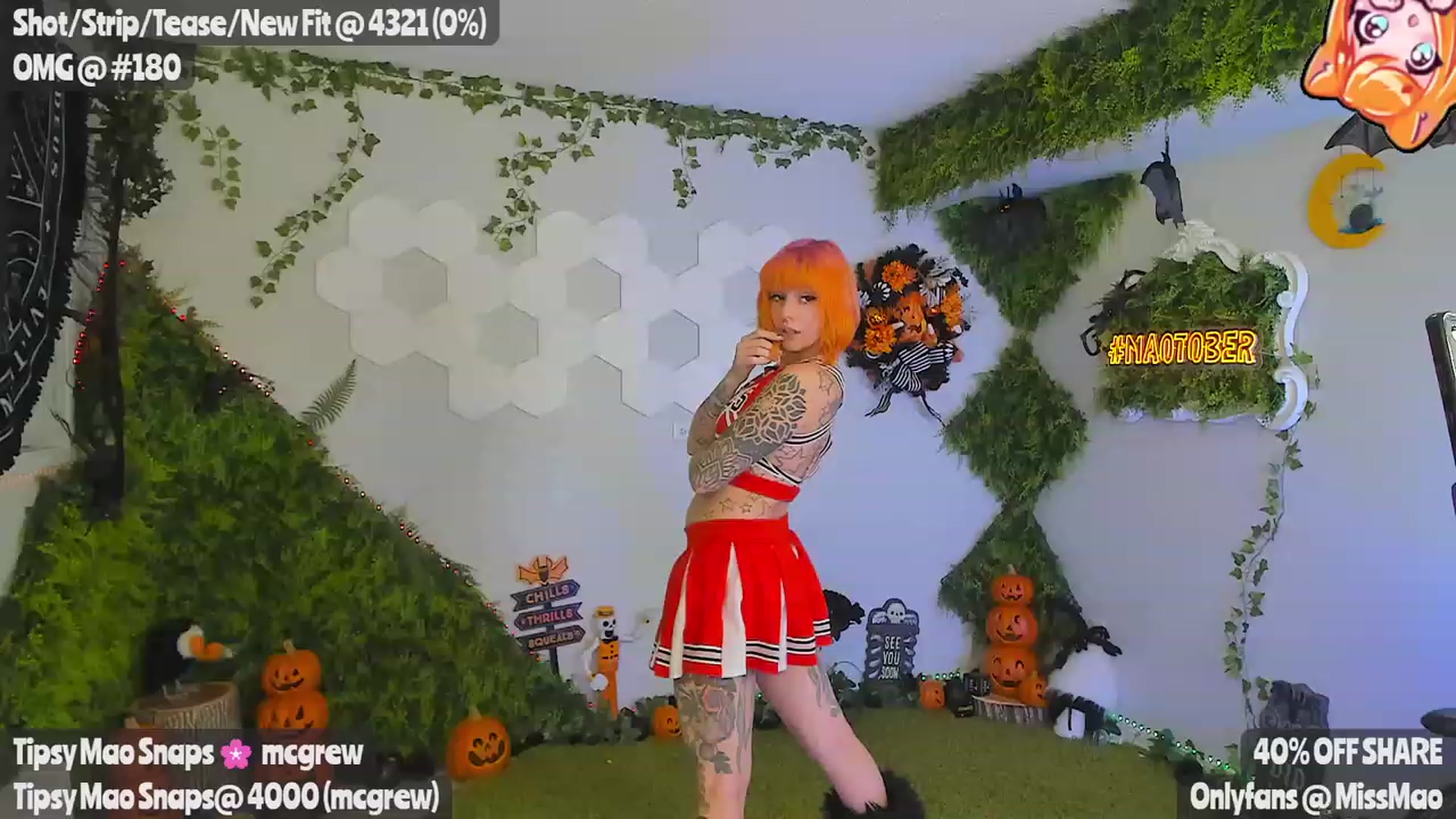 Gallery image thumbnail from Maolloween's myfreecams stream on, 11/01/2023, 05:14 image 9 of 20