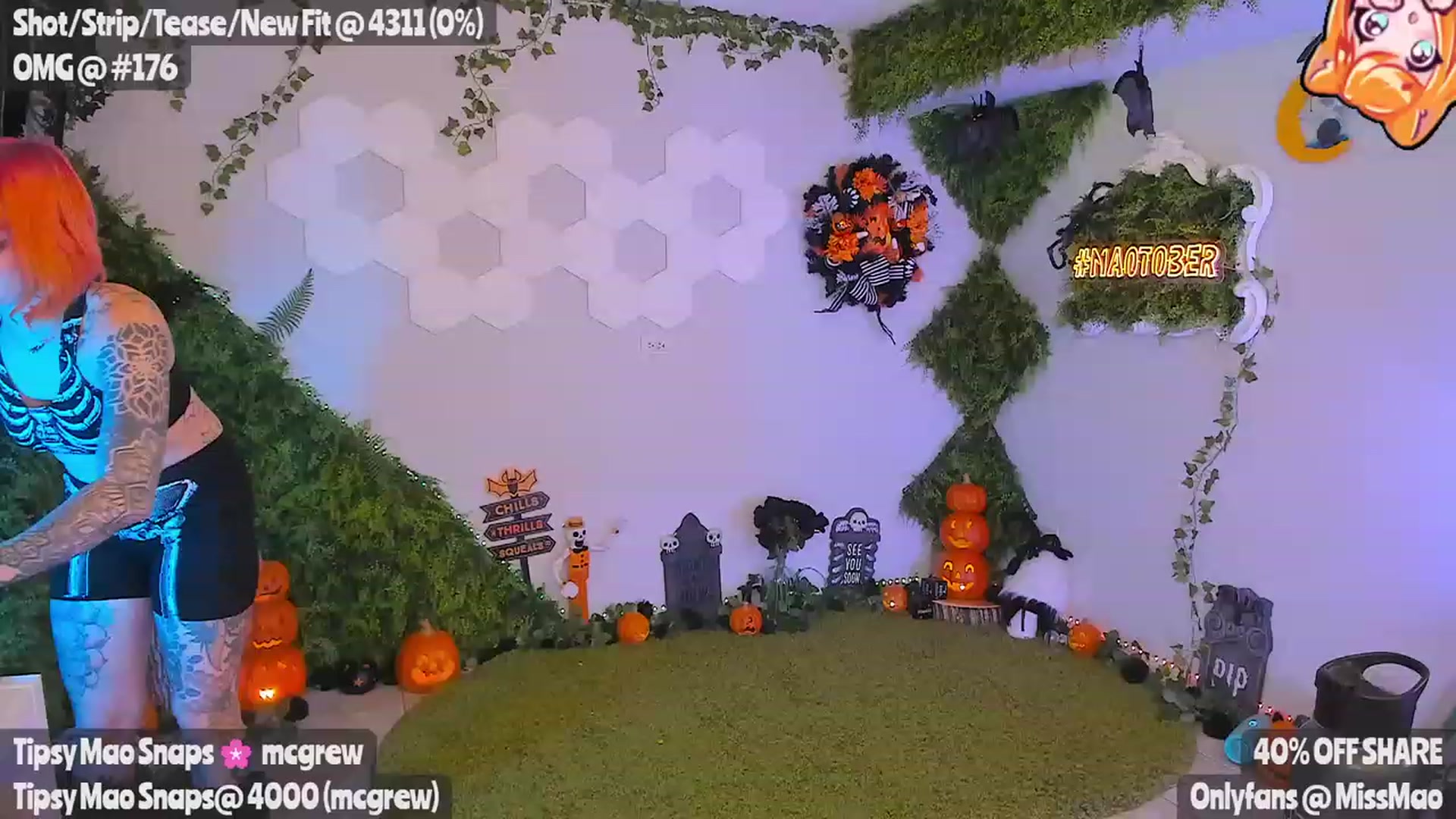 Gallery image thumbnail from Maolloween's myfreecams stream on, 11/01/2023, 05:14 image 12 of 20