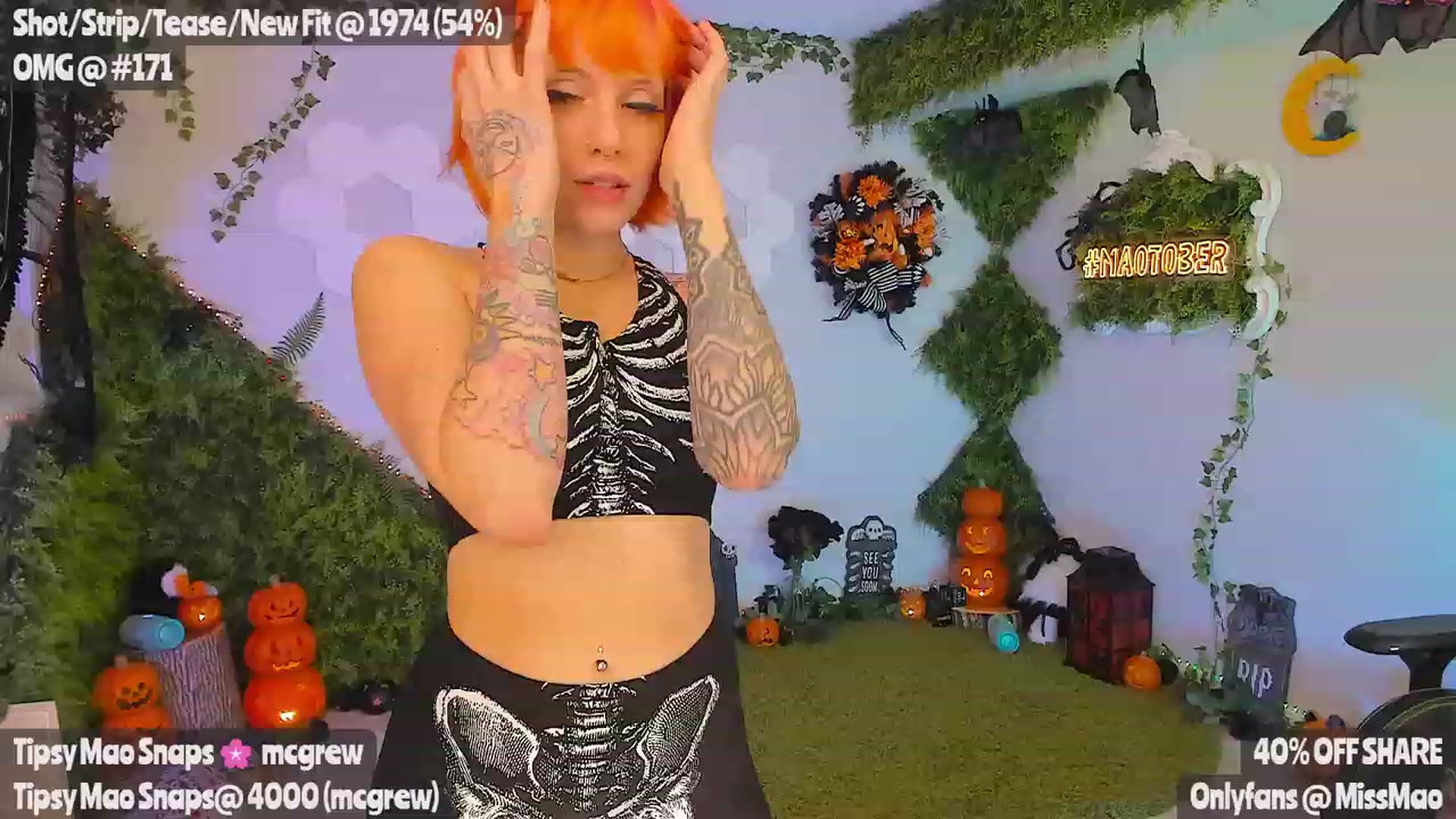 Gallery image thumbnail from Maolloween's myfreecams stream on, 11/01/2023, 05:14 image 18 of 20