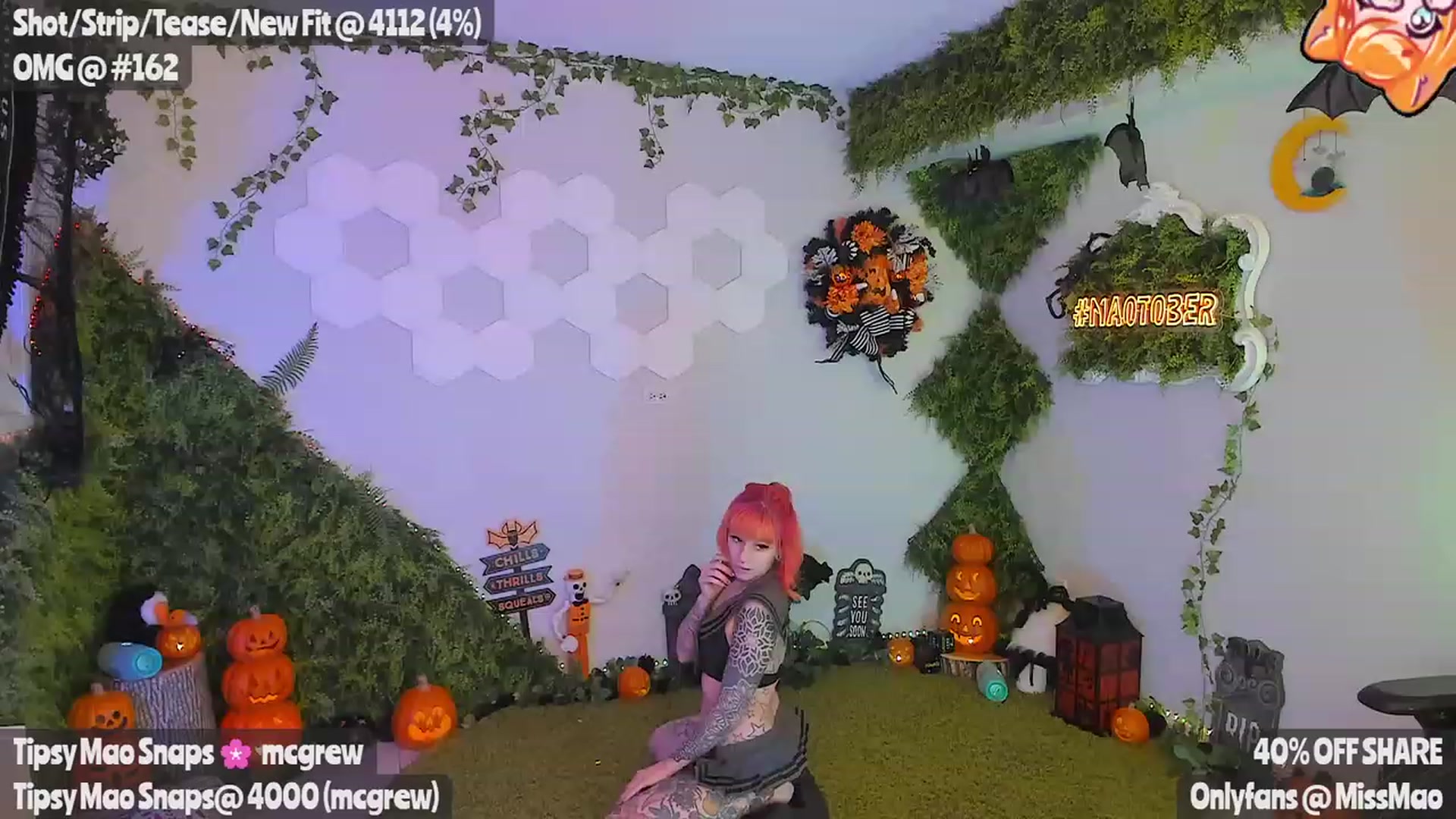 Gallery image thumbnail from Maolloween's myfreecams stream on, 11/01/2023, 06:24 image 14 of 20
