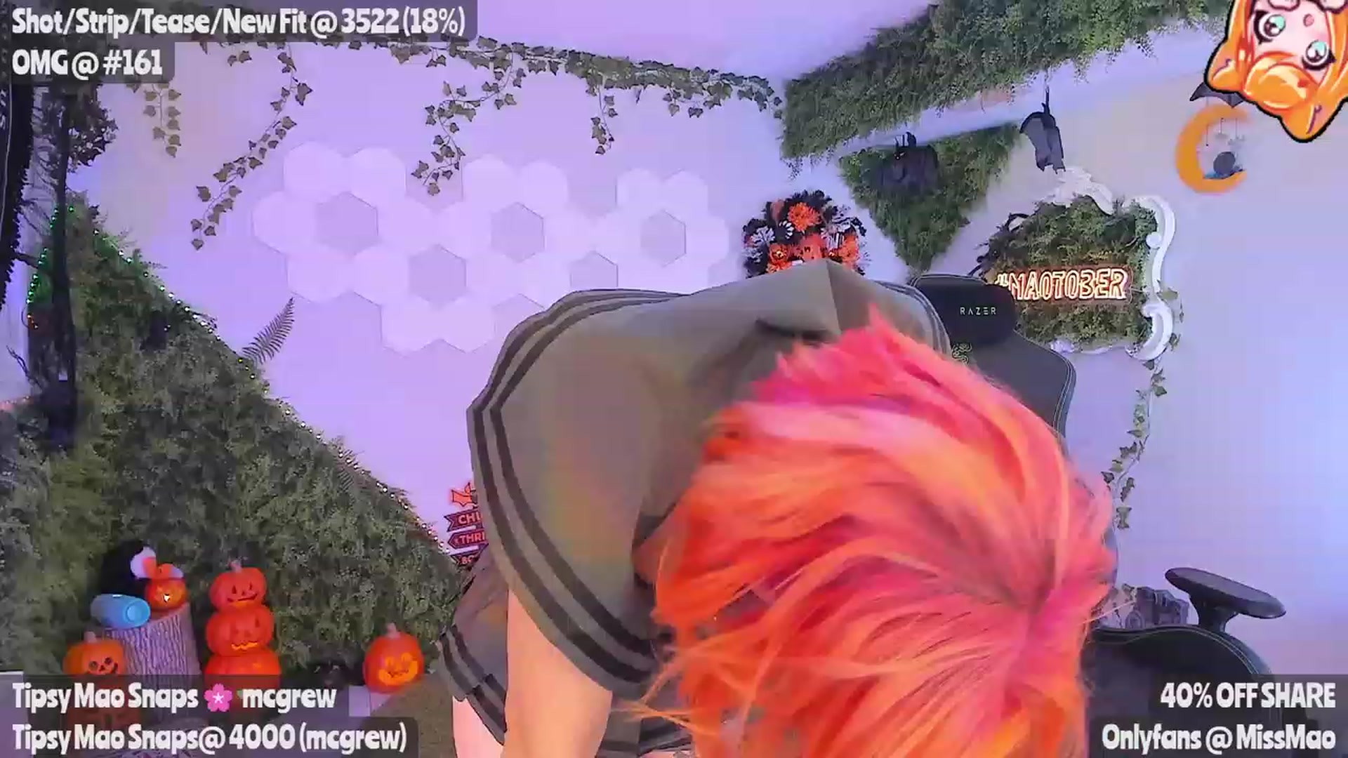 Gallery image thumbnail from Maolloween's myfreecams stream on, 11/01/2023, 06:24 image 18 of 20
