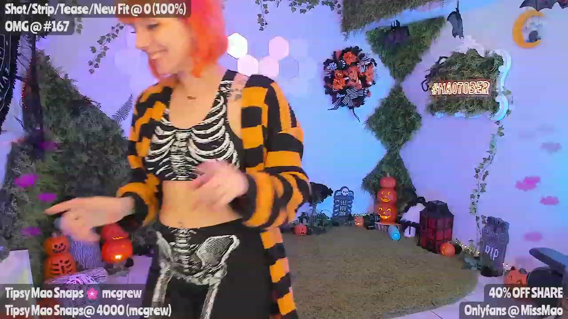 Gallery image thumbnail from Maolloween's myfreecams stream on, 11/01/2023, 06:24 image 1 of 20