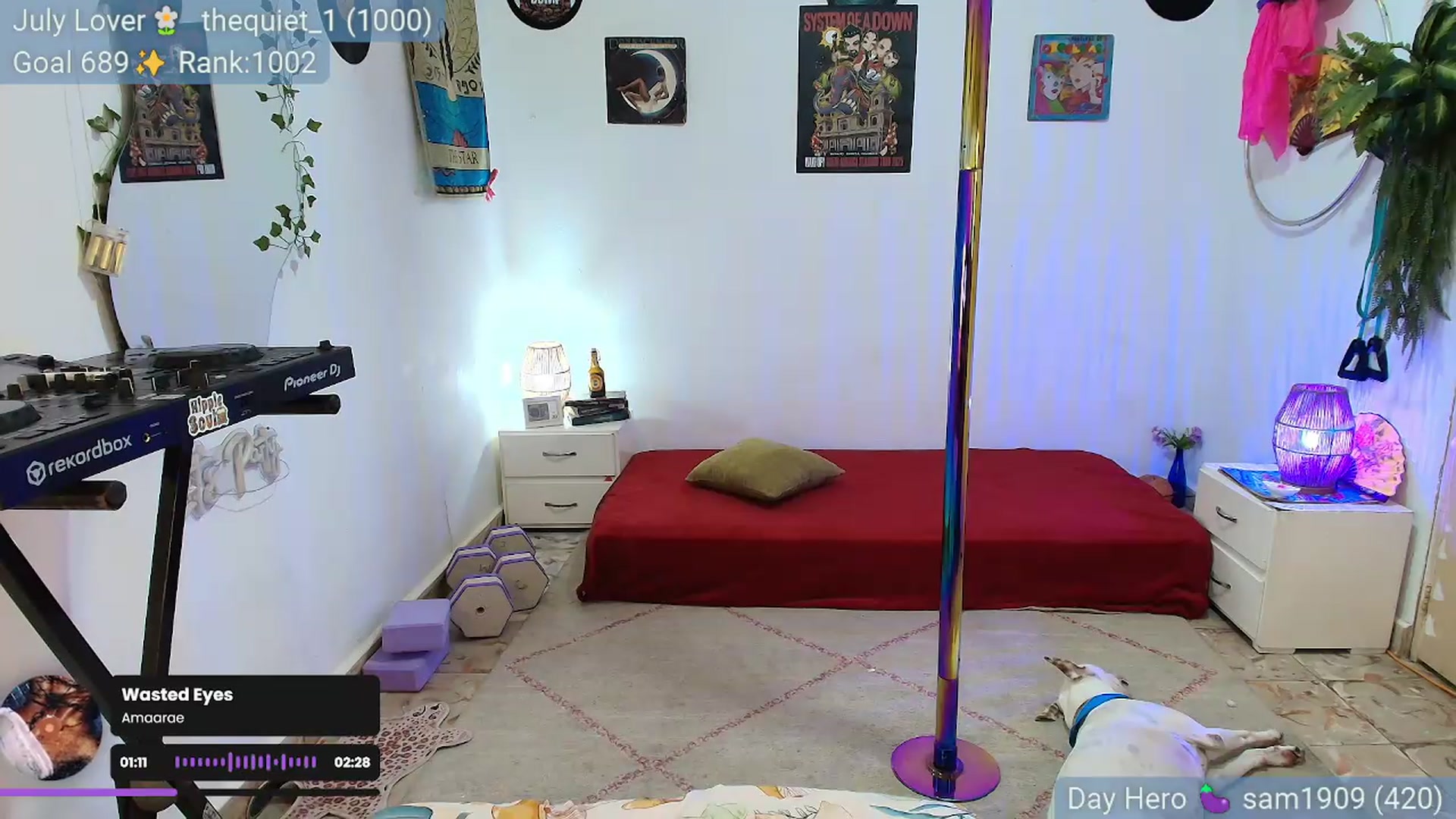 Gallery image thumbnail from MarWitch777's myfreecams stream on, 07/08/2026, 03:36 image 17 of 20
