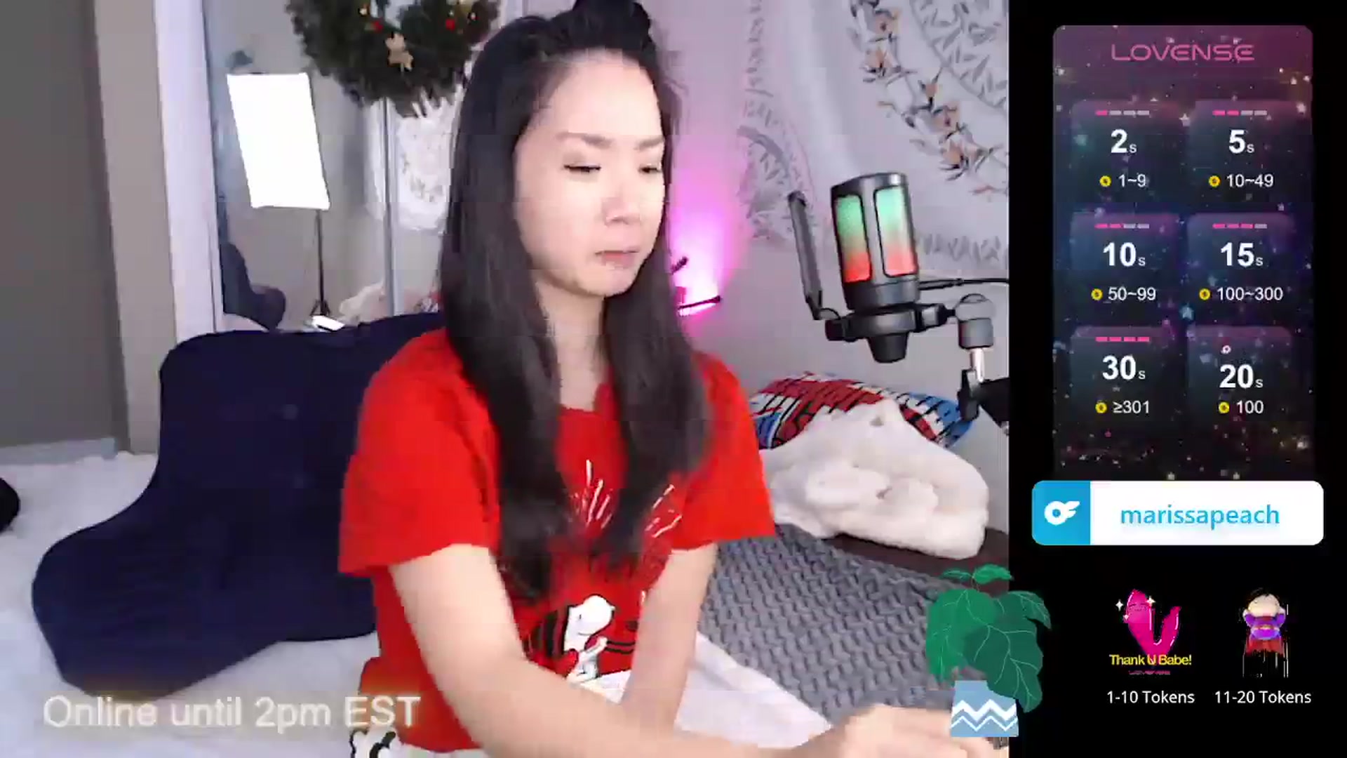 Gallery image thumbnail from MarissaPeach's myfreecams stream on, 12/10/2023, 17:03 image 14 of 20
