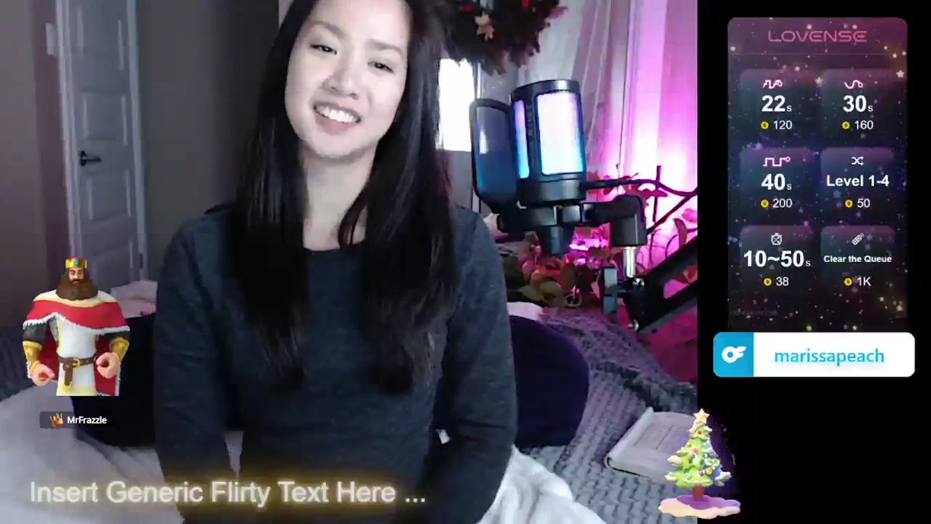 Gallery image thumbnail from MarissaPeach's myfreecams stream on, 12/12/2023, 24:12 image 2 of 20