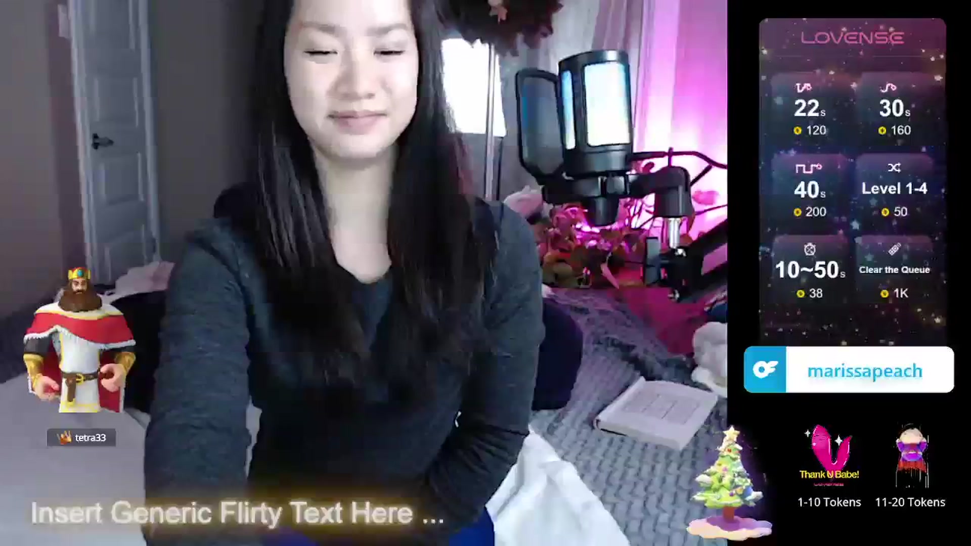 Gallery image thumbnail from MarissaPeach's myfreecams stream on, 12/12/2023, 24:12 image 4 of 20